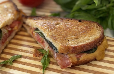 Grown-up grilled cheese
