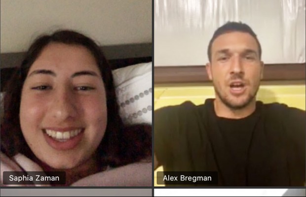 Alex Bregman & Lance McCullers Surprise H.S. Seniors via Zoom on Virtual  Prom Night - Alex Bregman Official