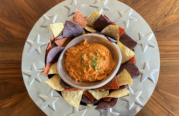 Roasted Red Pepper Dip: Red and Patriotic | The Buzz Magazines