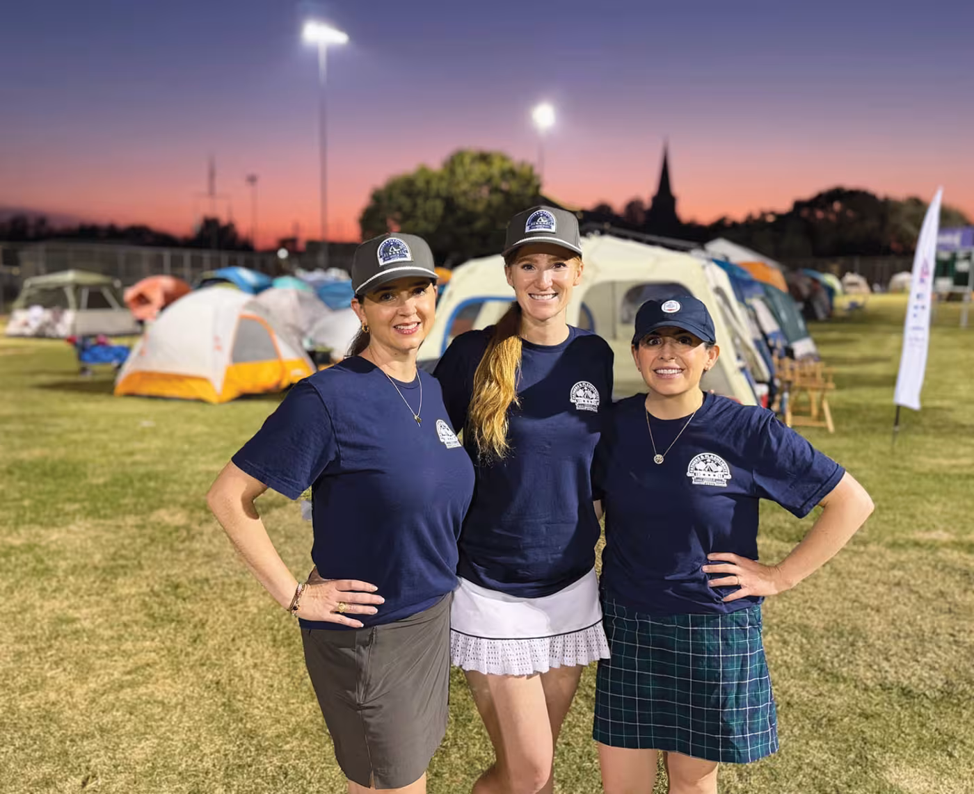 Kelly Hill, Deanna McQuade, and Angela Androphy