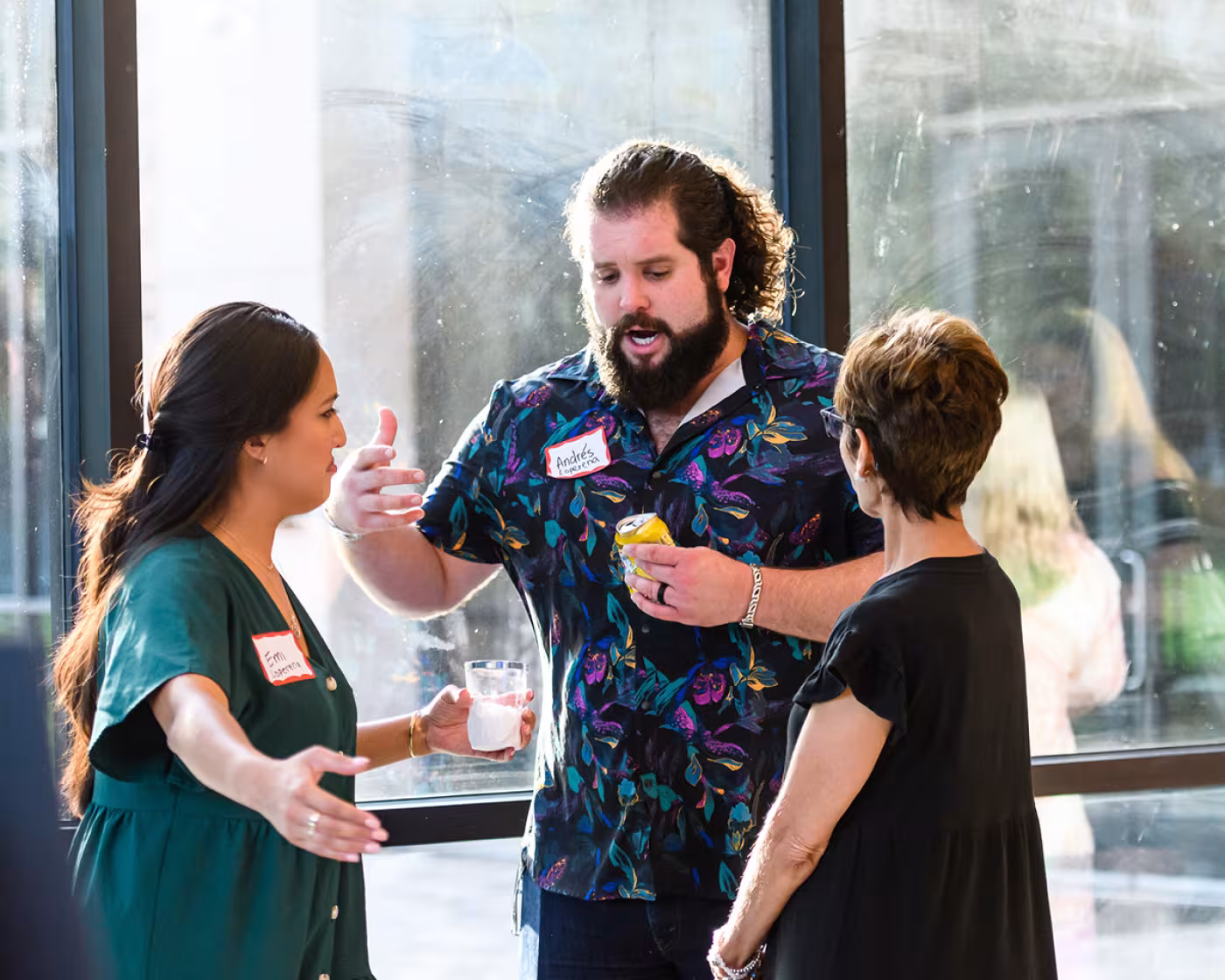 Emi Loperena, Andres Loperena, Anita Morton,