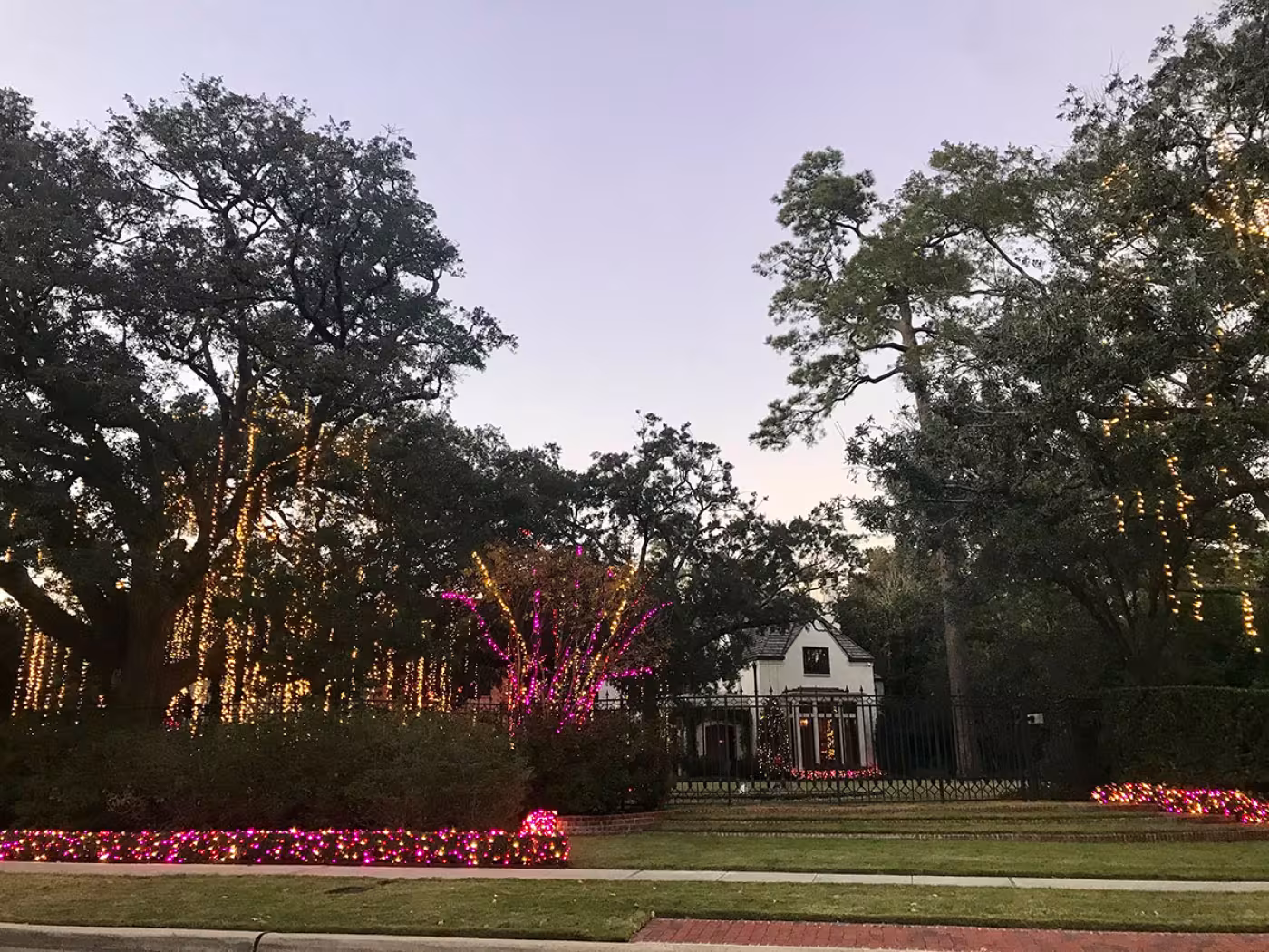 Nontraditional holiday color combinations