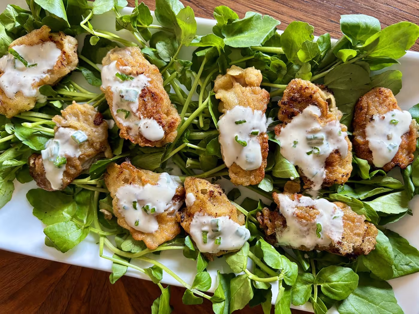 Julia Reed’s Pan-Fried Oysters