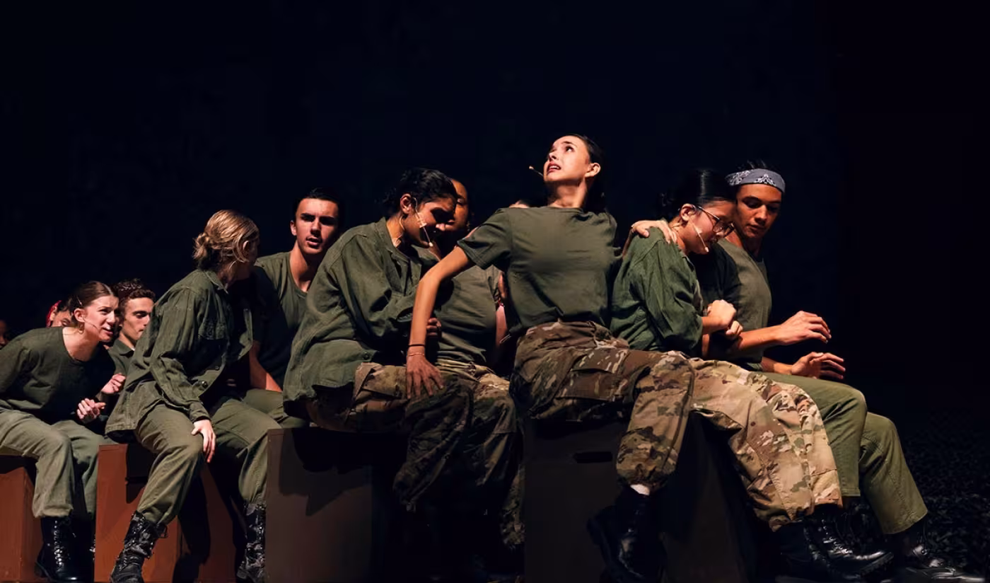 A Piece of My Heart scene