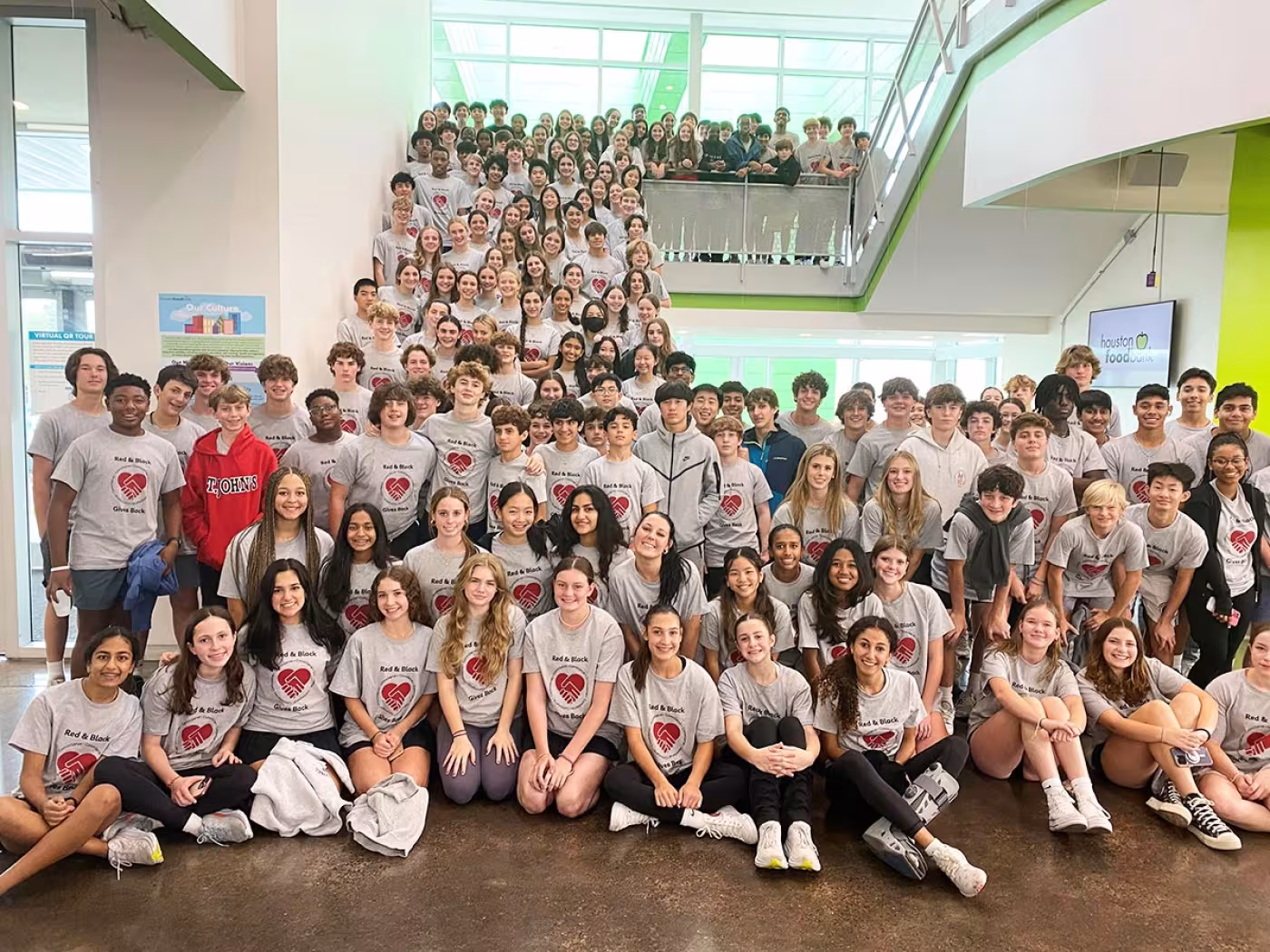 Food bank volunteering