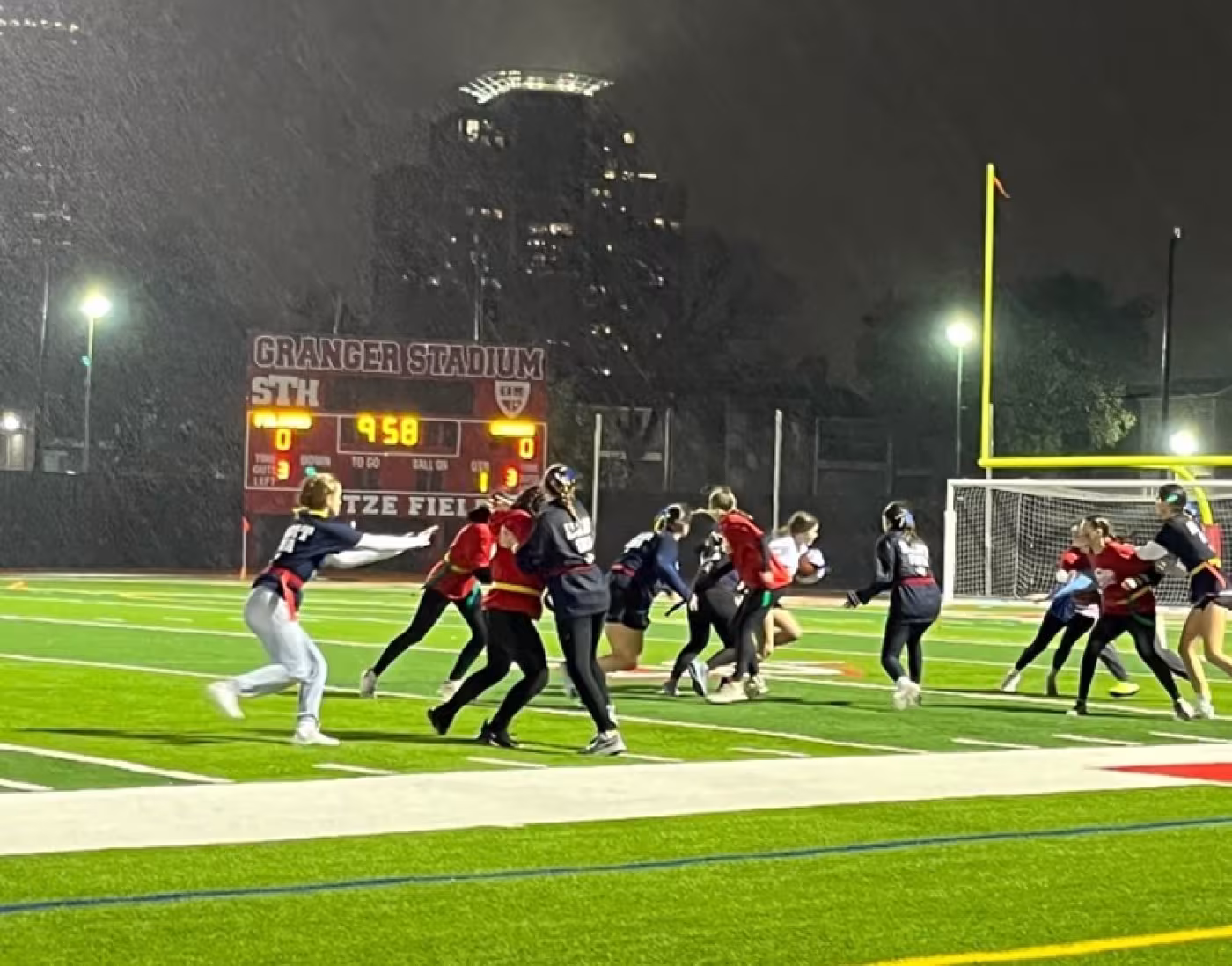 sophomore powderpuff team
