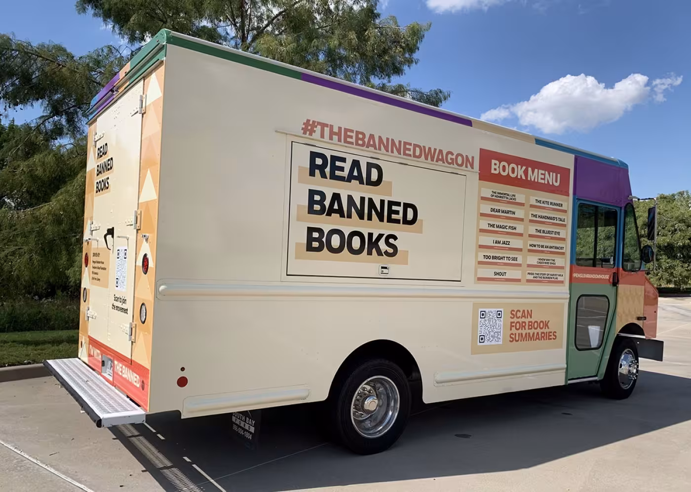 The Banned Books Wagon