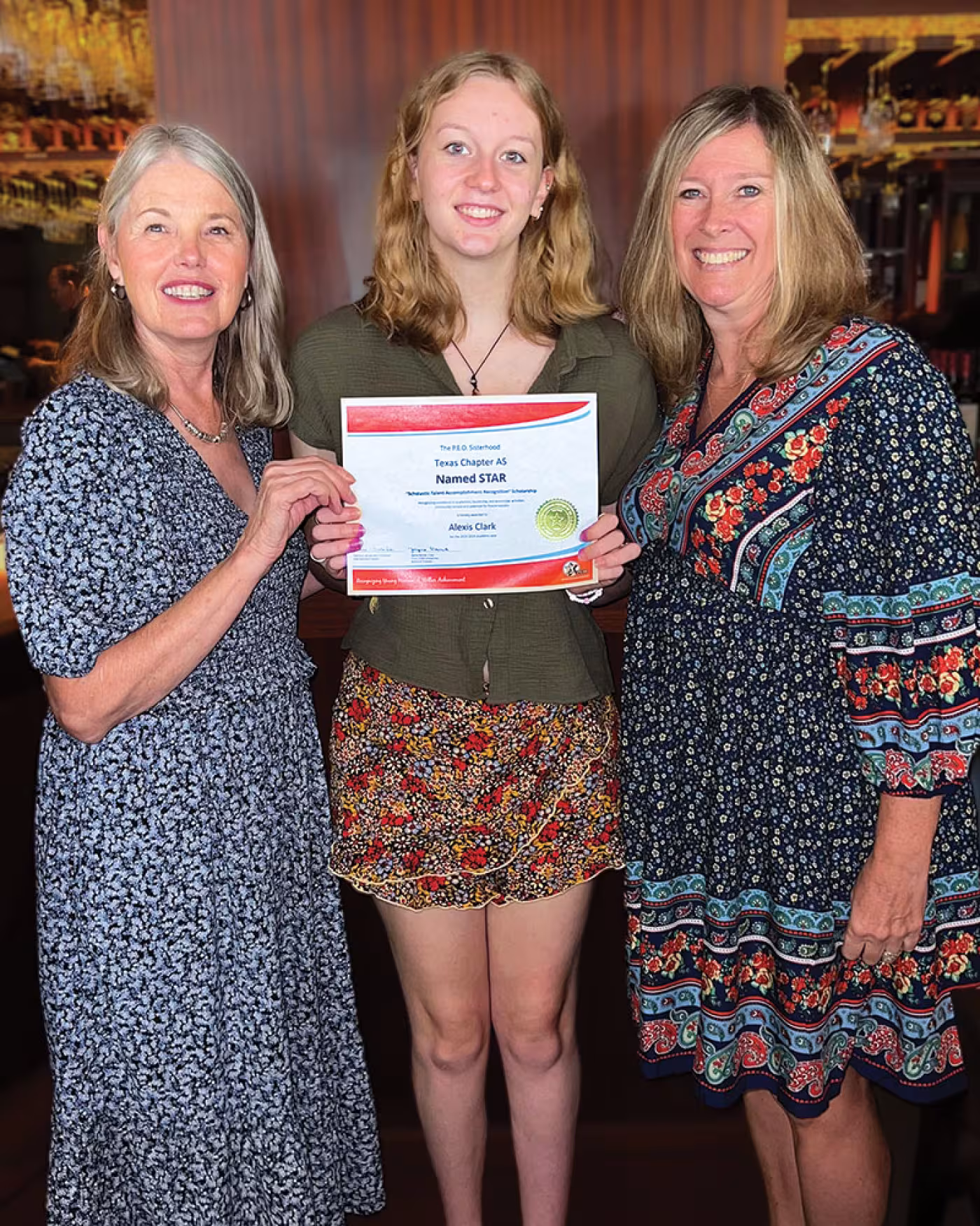 Lexi Clark, Sherry Peterson, Lagenia Clark