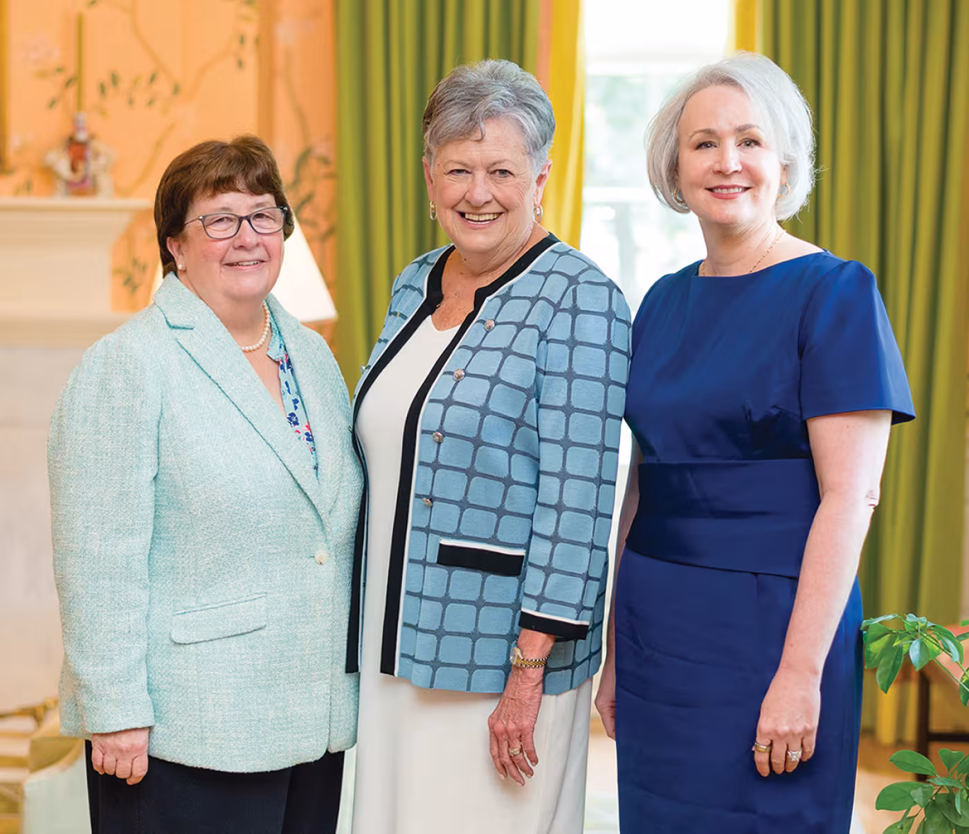 Kay Tittle, Terri Burke, Catherine Mitchell