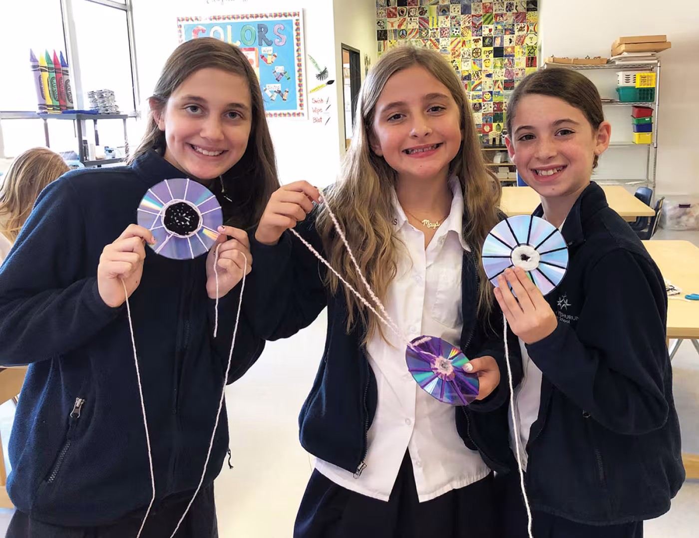 Ellery Casell, Maya Aruh and Lyla Lerman