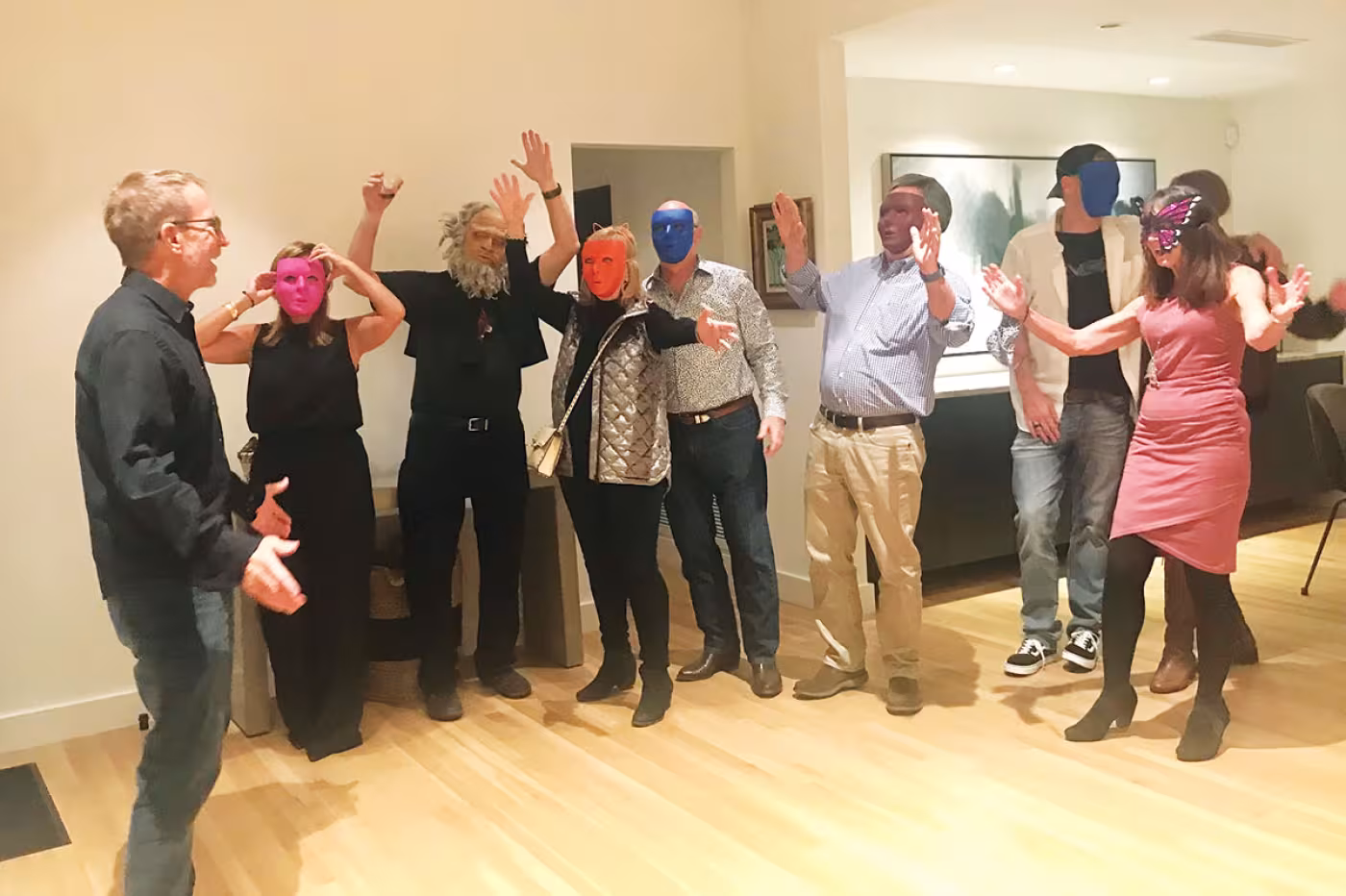 Larry Feingersh surprise party