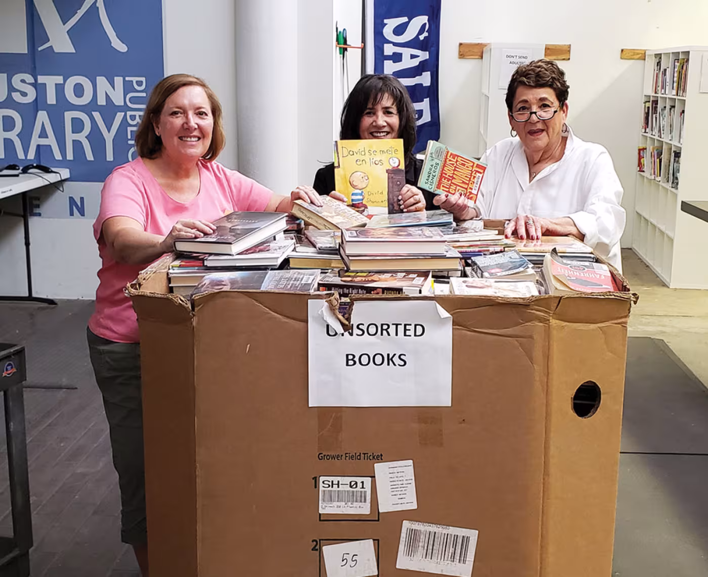 Kathy Parven, Barbara Pauly and Sylvia Brody
