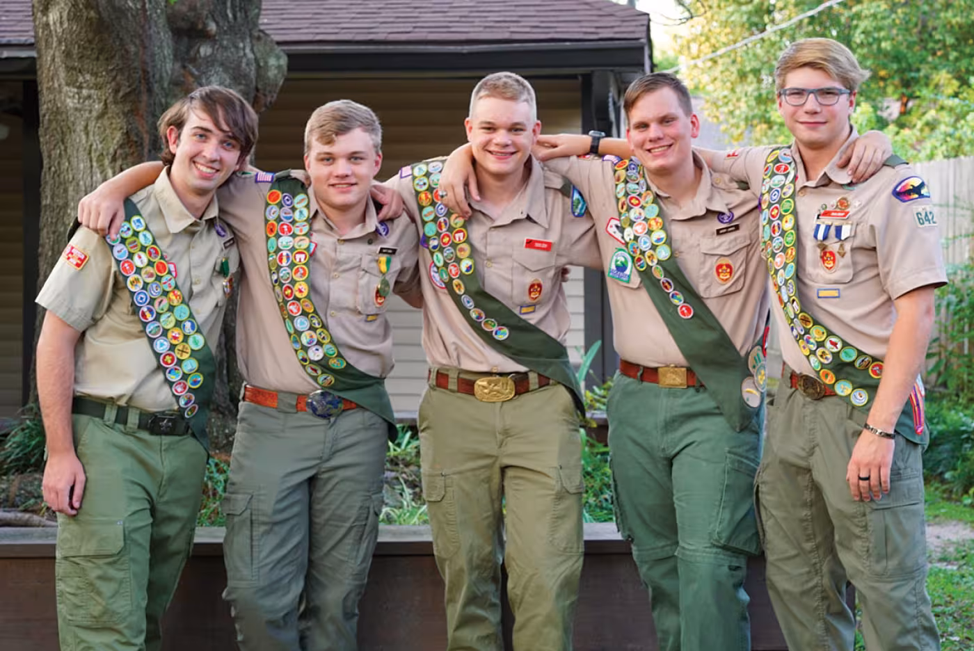 Thomas Cain III, Nathaniel Shea, James Shea, Avery James, Zachary Danek