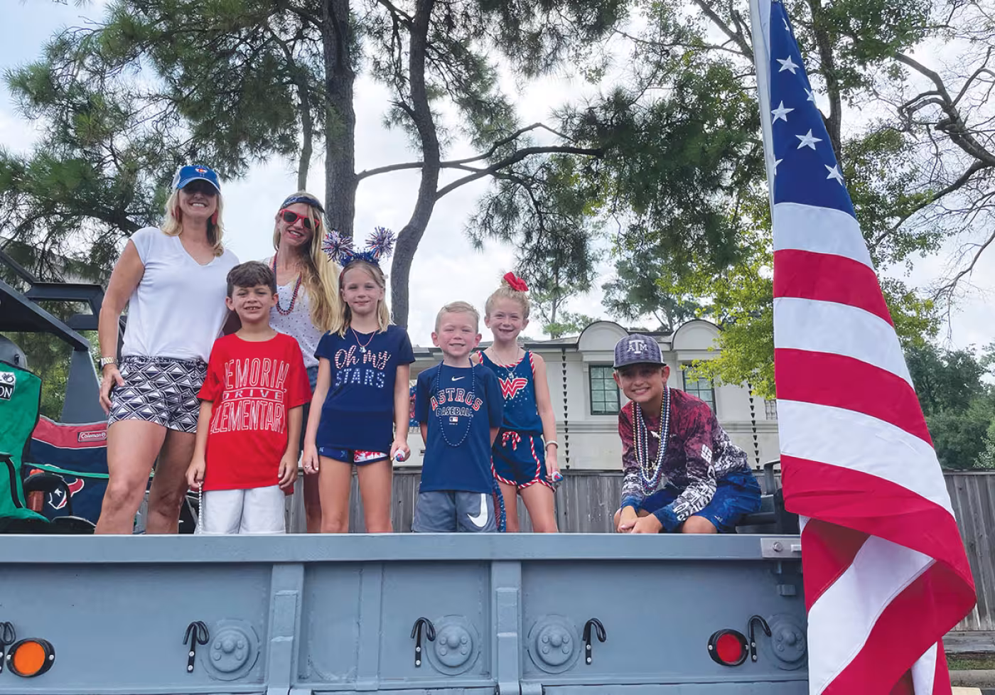 Kristen Parks, Kristen Davis, Walker Ormsby, Emily Parks, RW Davis, Genivie Davis, Colton Parks