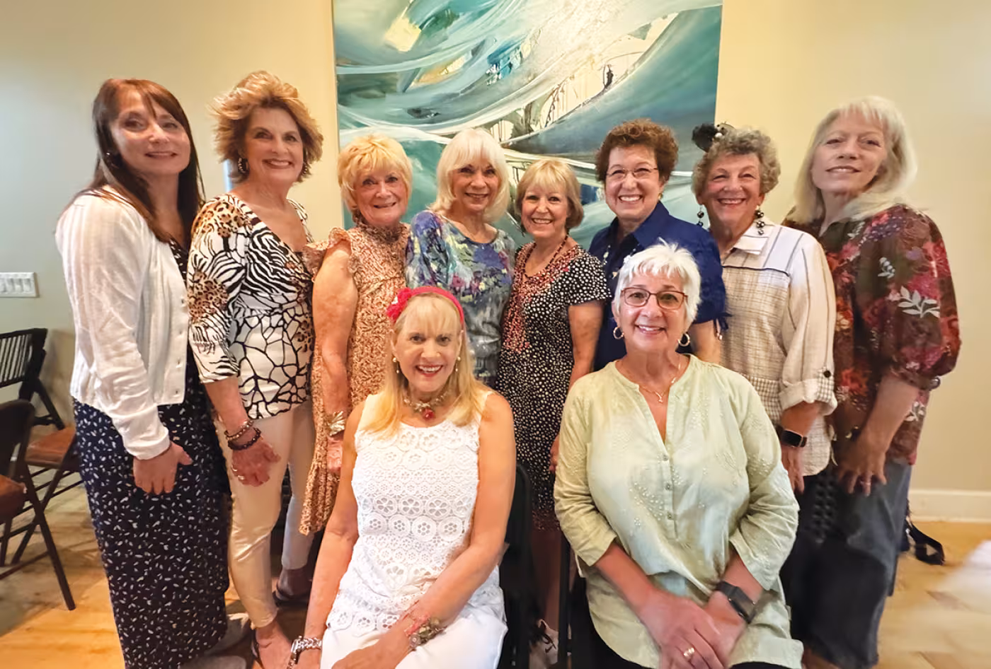 Rochelle Lootens, Beverly Mattern, Jana Stiffel, Barbara Files, Roz Cooley, Susanna Jeu, Sue Shelfman, Kimberly Gartner, Sharon Albert Brier, Pat Moon