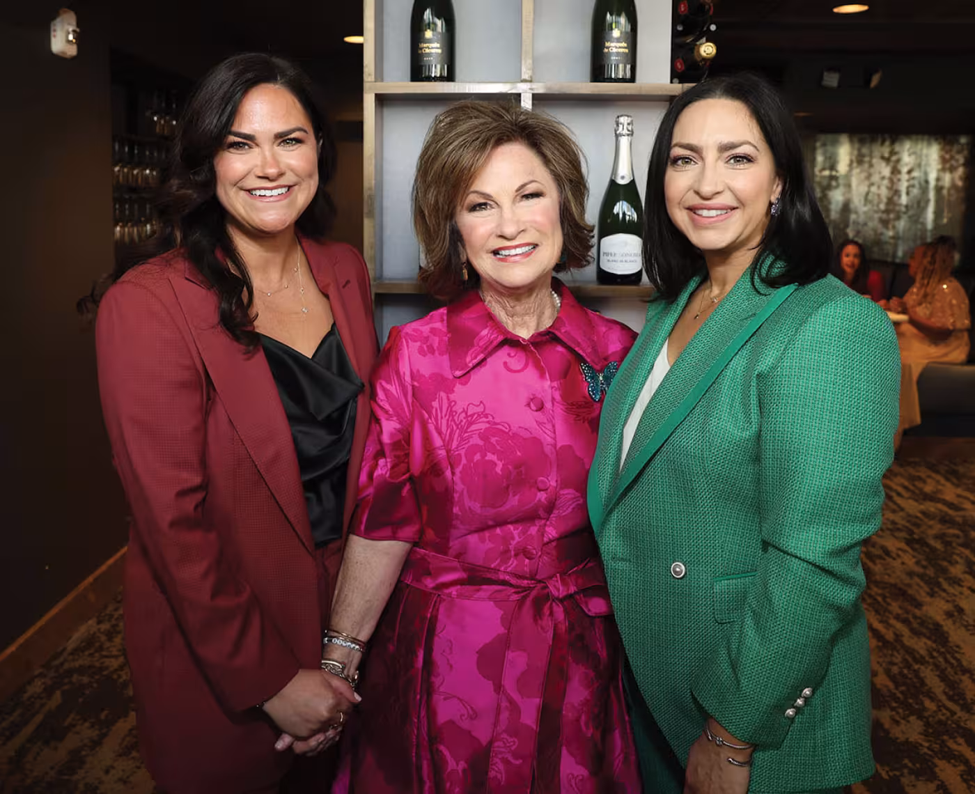 Allison Schulze, Lisa Jakel, and Emily George