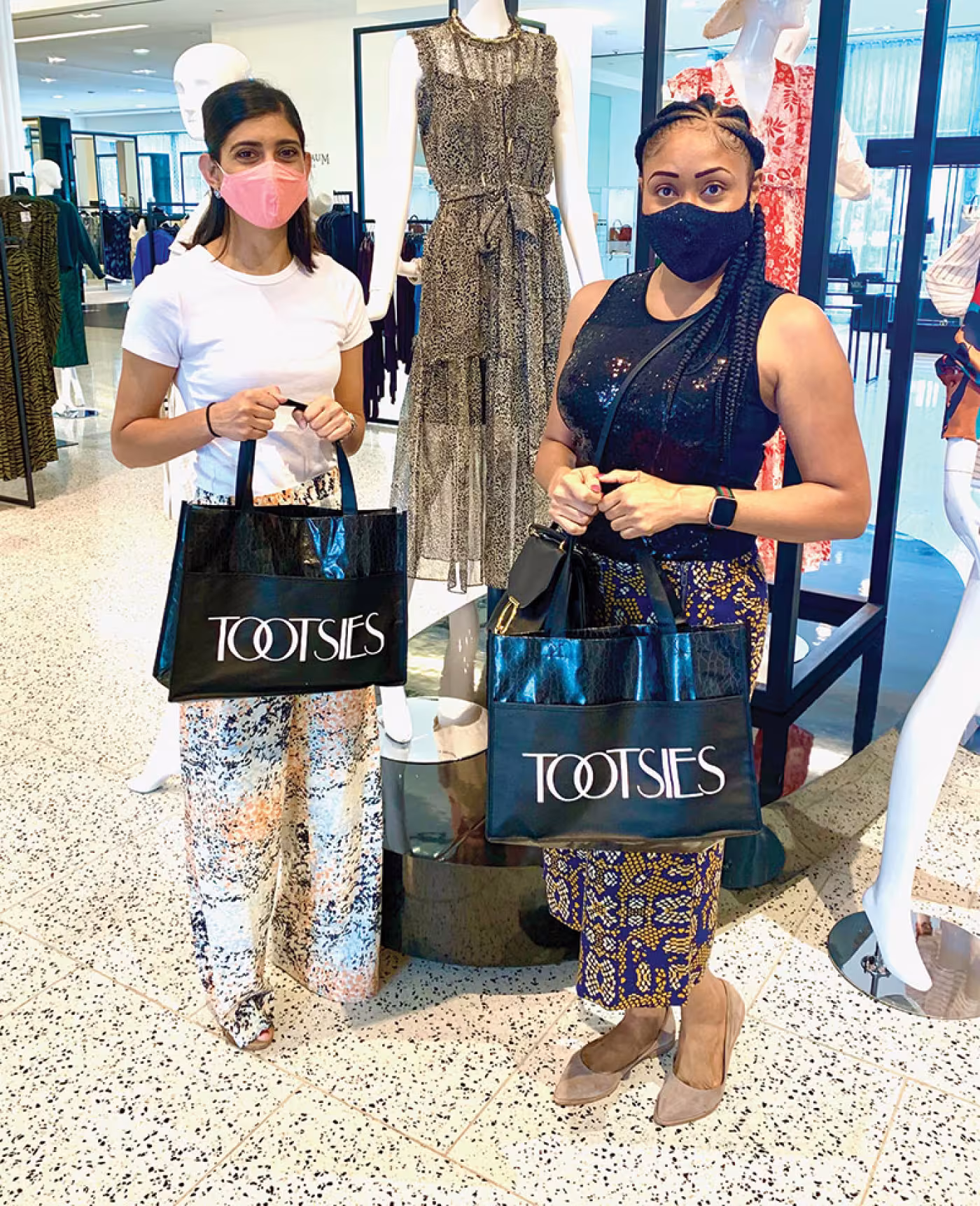 Sarika Patel and Diana Mosenge