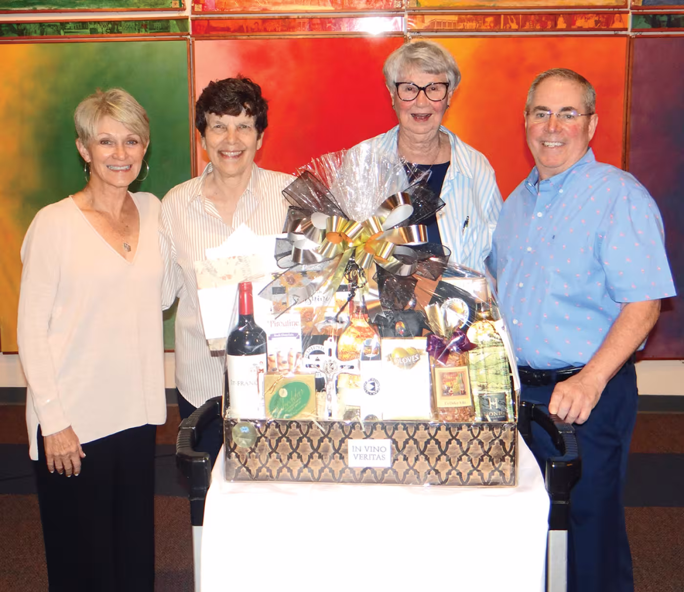 Carmen Armistead, Denise Stasio, Sister Carol Mayes, and John Hensley