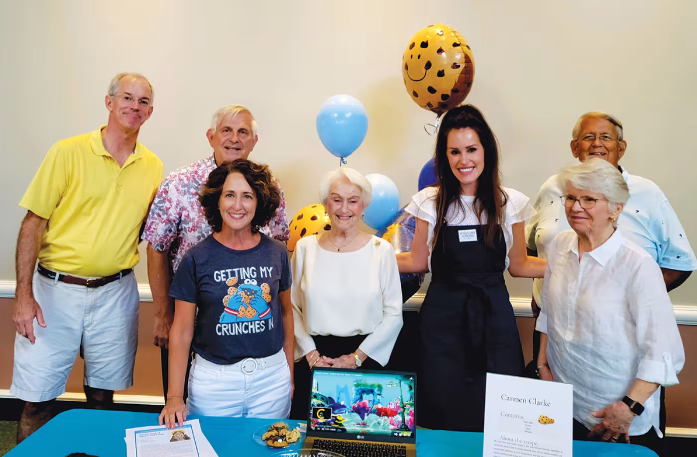 Michael Casey, Dennis Yanta, Kim Salls, Carmen Clarke, Joann Roach, Sarah Lopez, Barbara Bishop