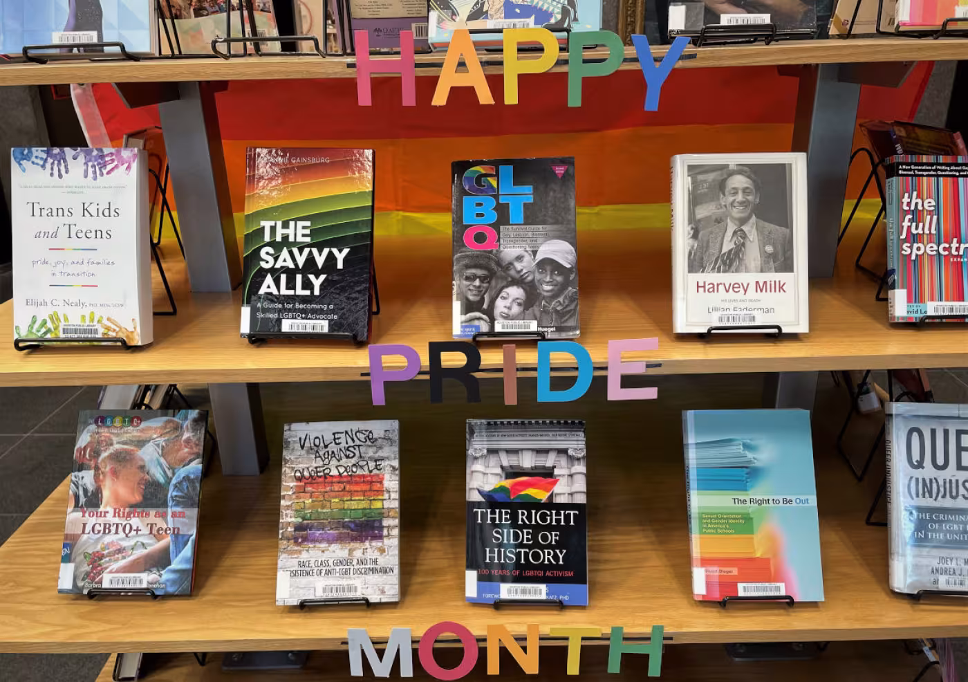 Books for Pride Month