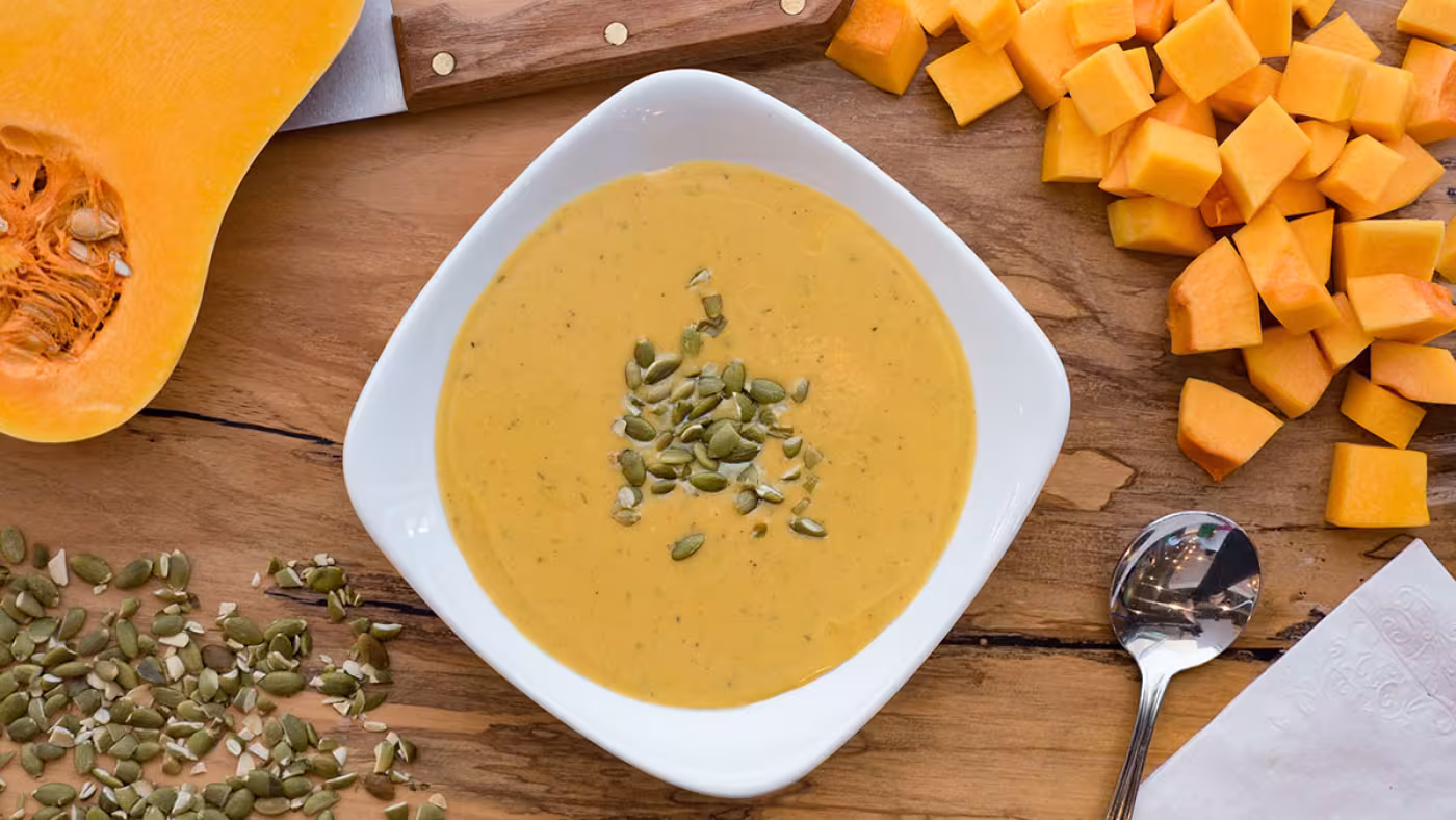 Butternut squash soup