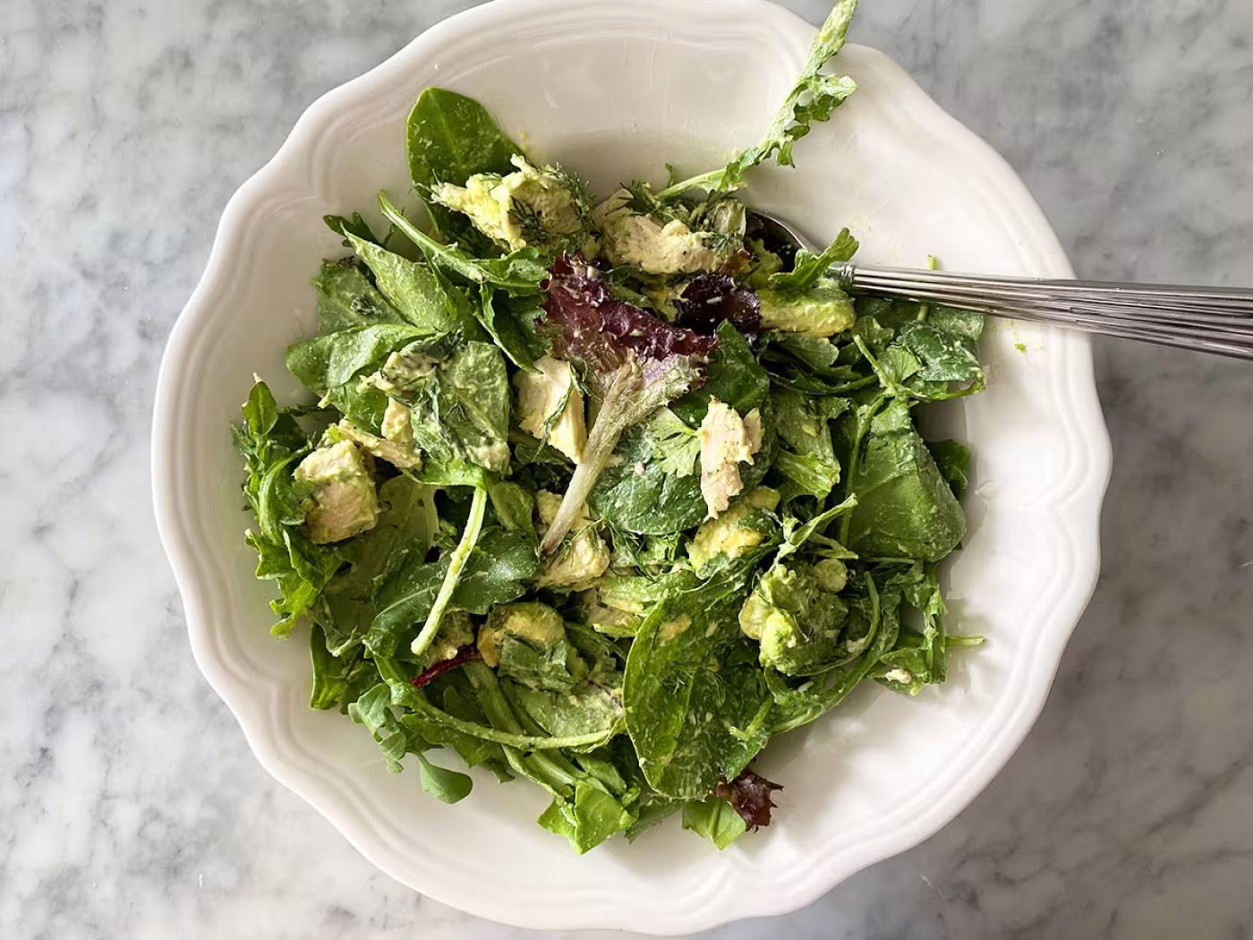 Chicken, Avocado, and Herb Salad