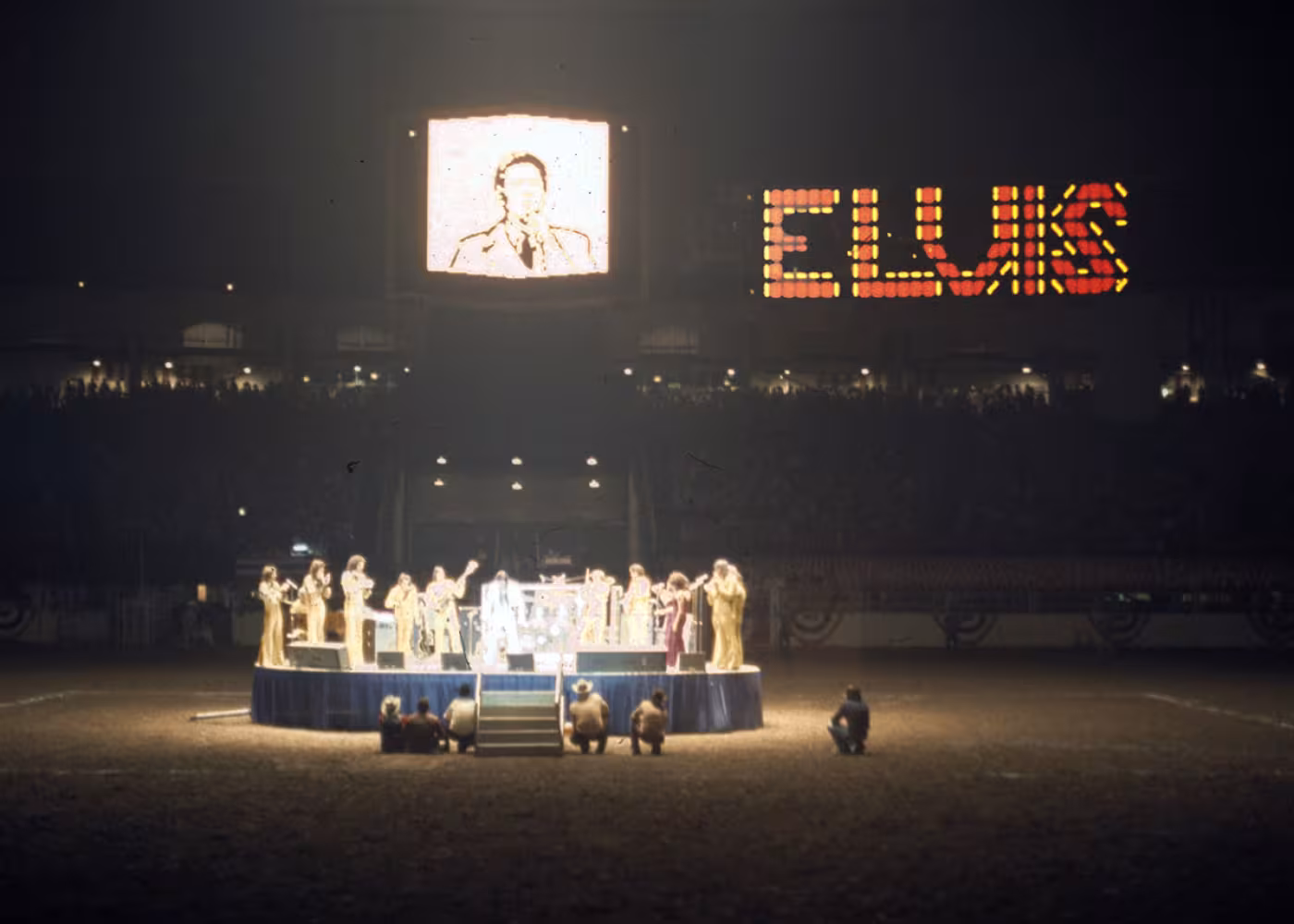 Elvis in Astrodome