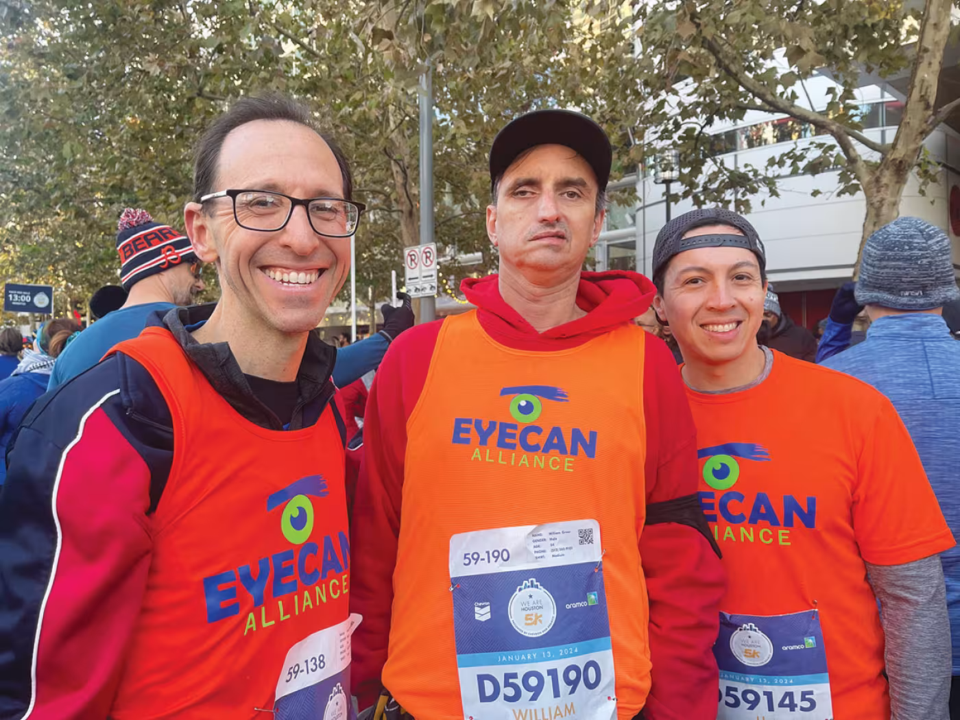 Adam Smooke, William Greer, and J.J. Rodriguez