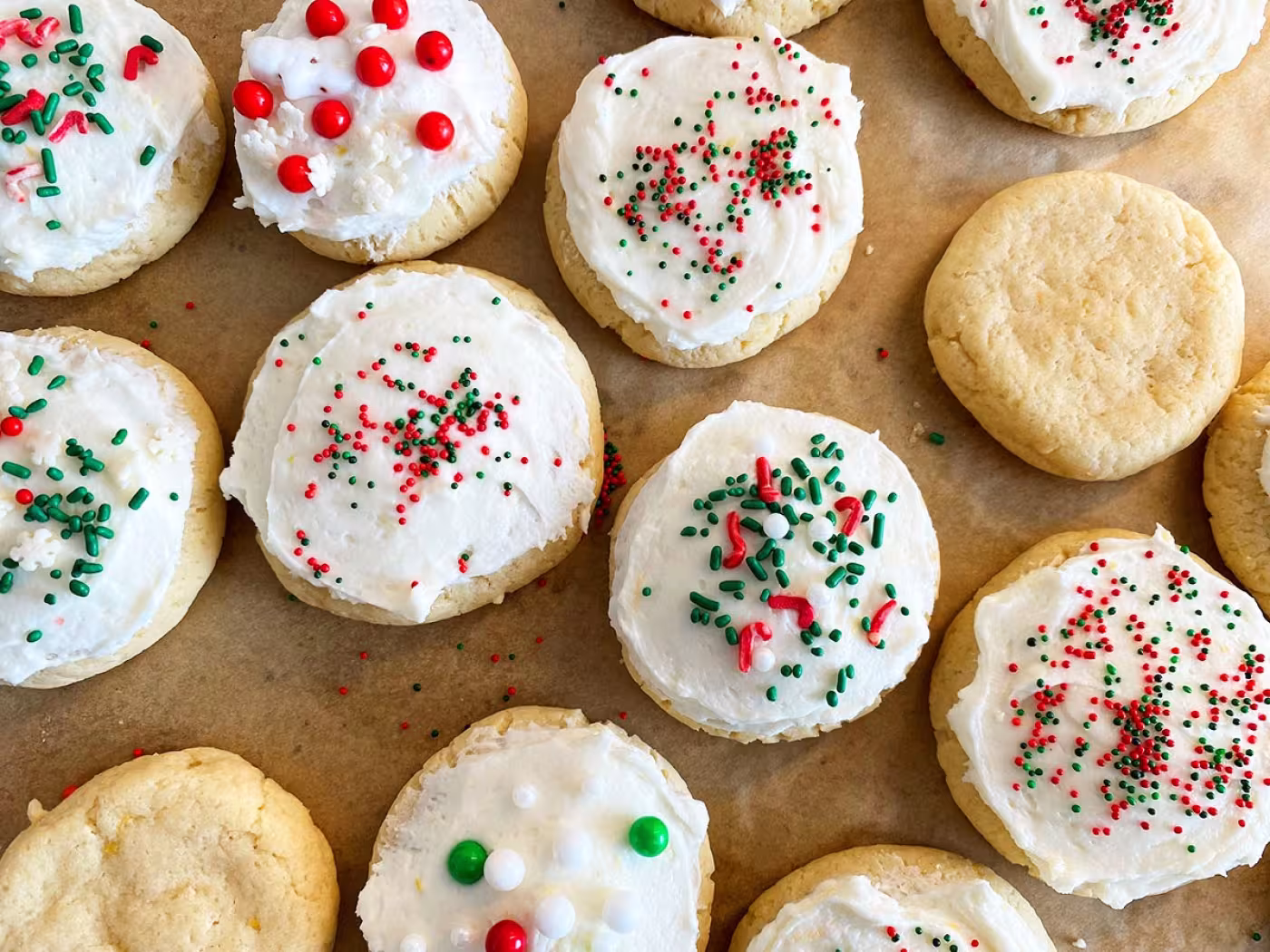 Pink Grapefruit Sugar Cookies