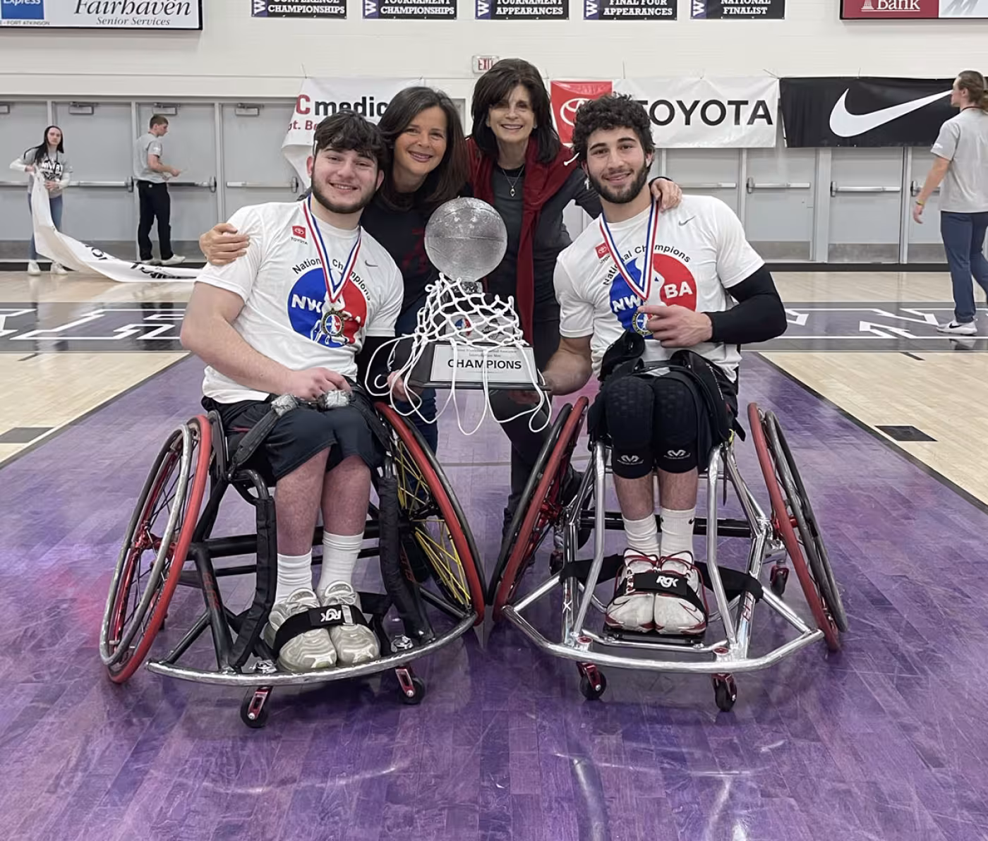 Aaron Berry, Simone Berry, Moira Morris, Peter Berry