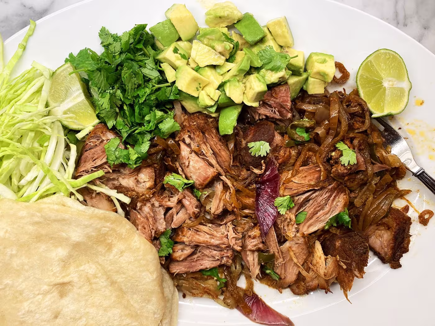 Lone Star Style Pulled Pork Tacos