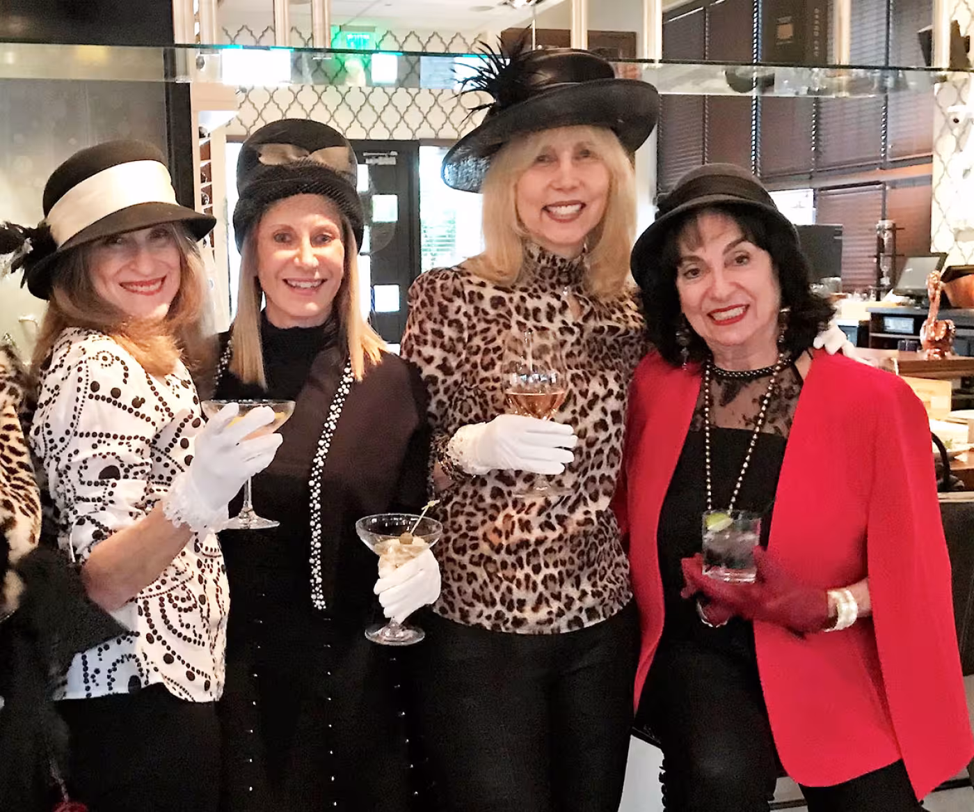 Mirl Cohen, Joyce Diamond, Sue Feinberg and Mady Kades