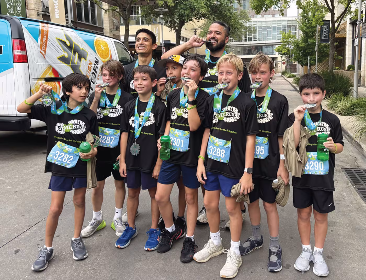 Rummel Creek Elementary’s student running club