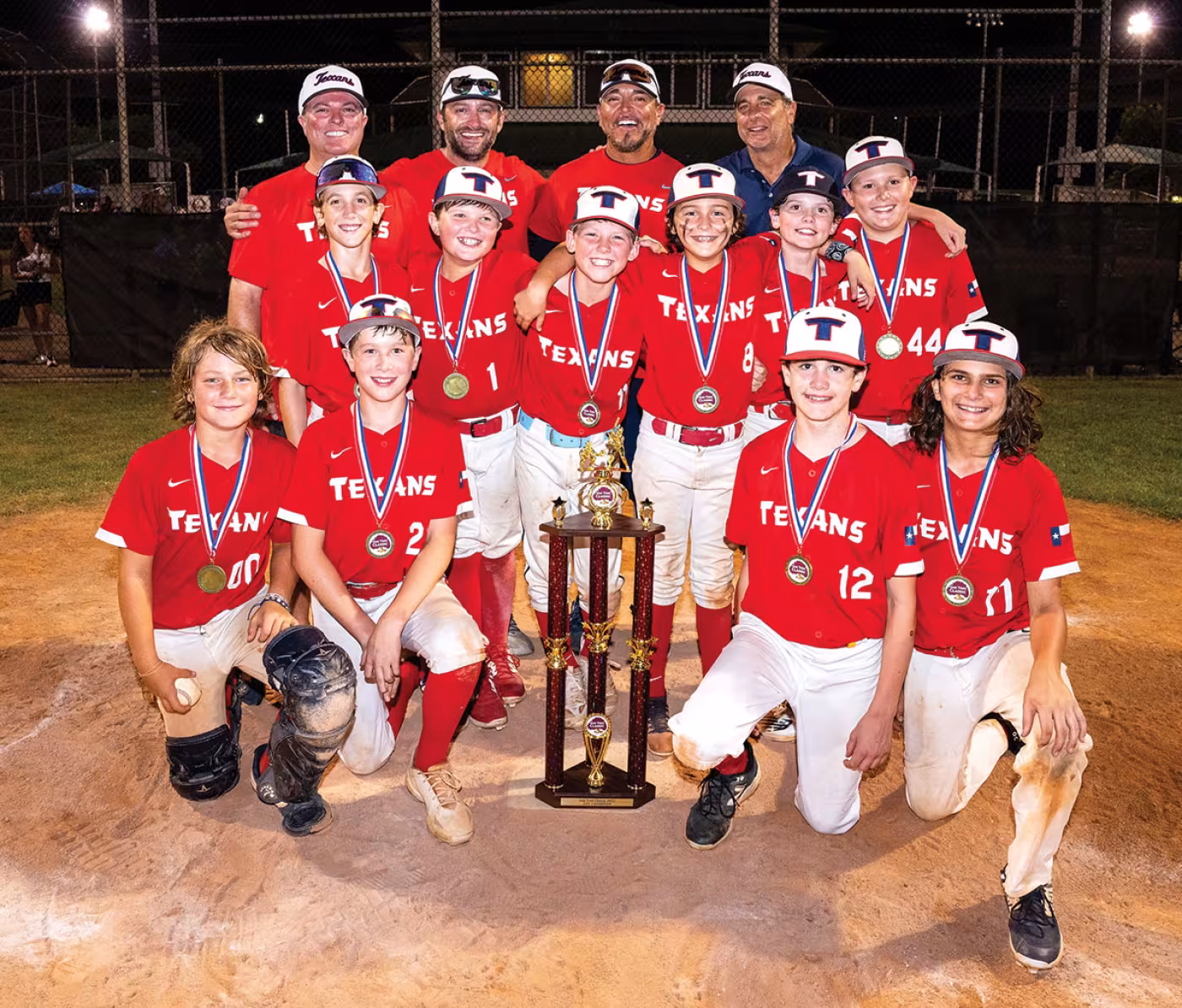 The 11U Post Oak Little League All-Star team