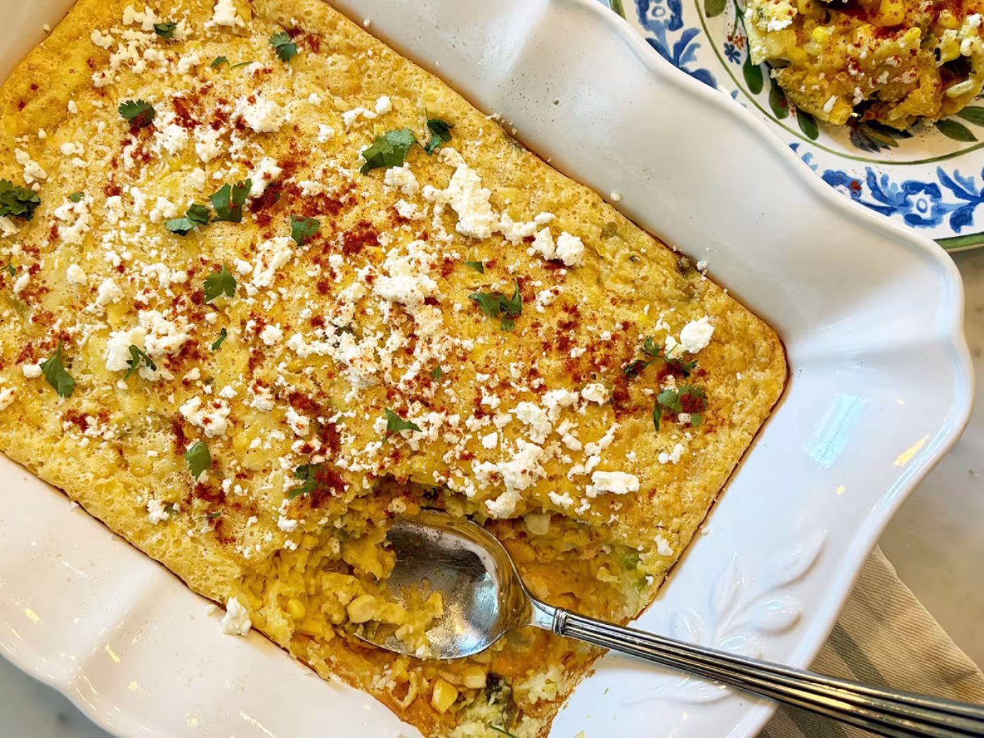 Street Corn Pudding