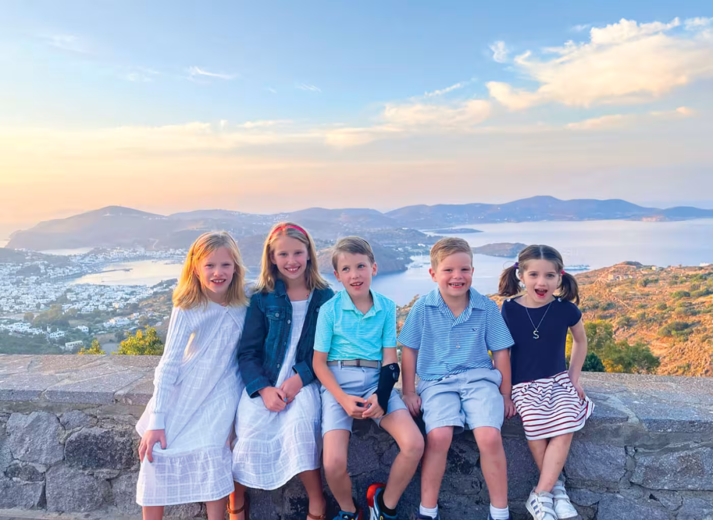 Lauren Kirklin, Annabeth Kirklin, Woody Senkel, Mac Kirklin, Susie Senkel