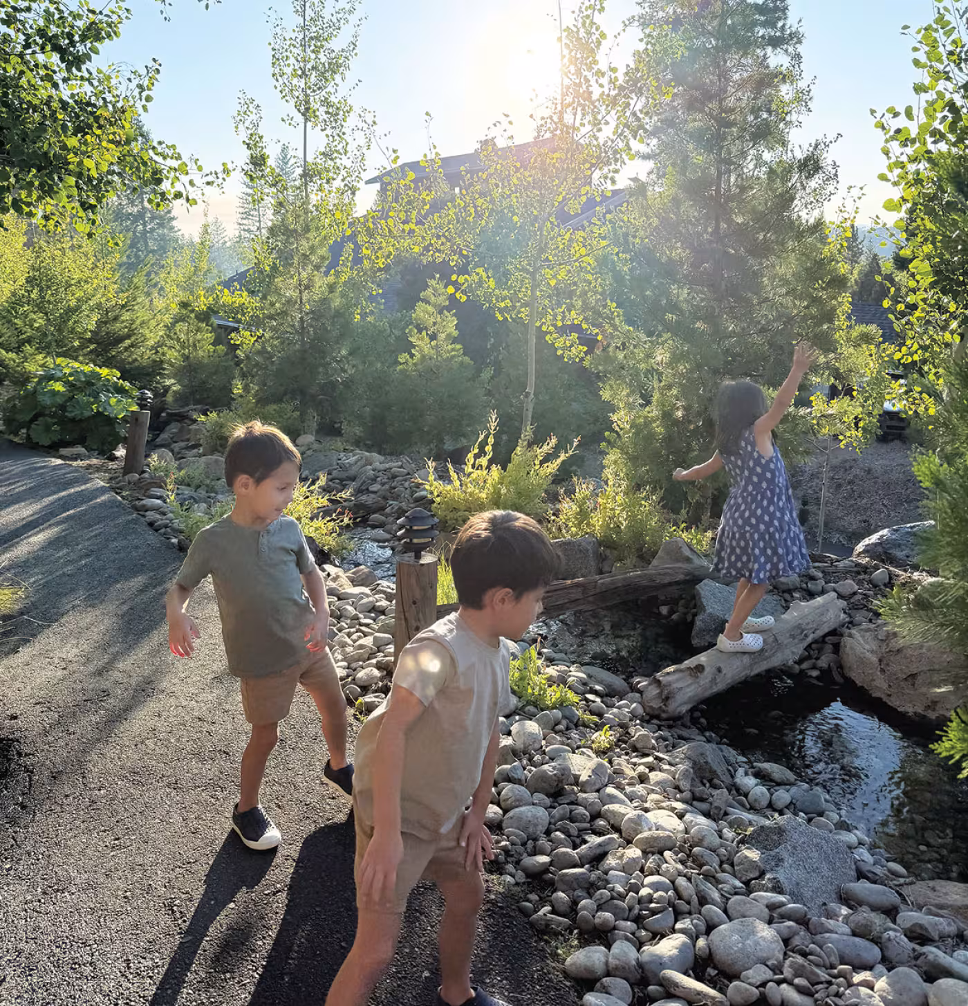 Eva Johnson, Alex Johnson, Flynn Johnson