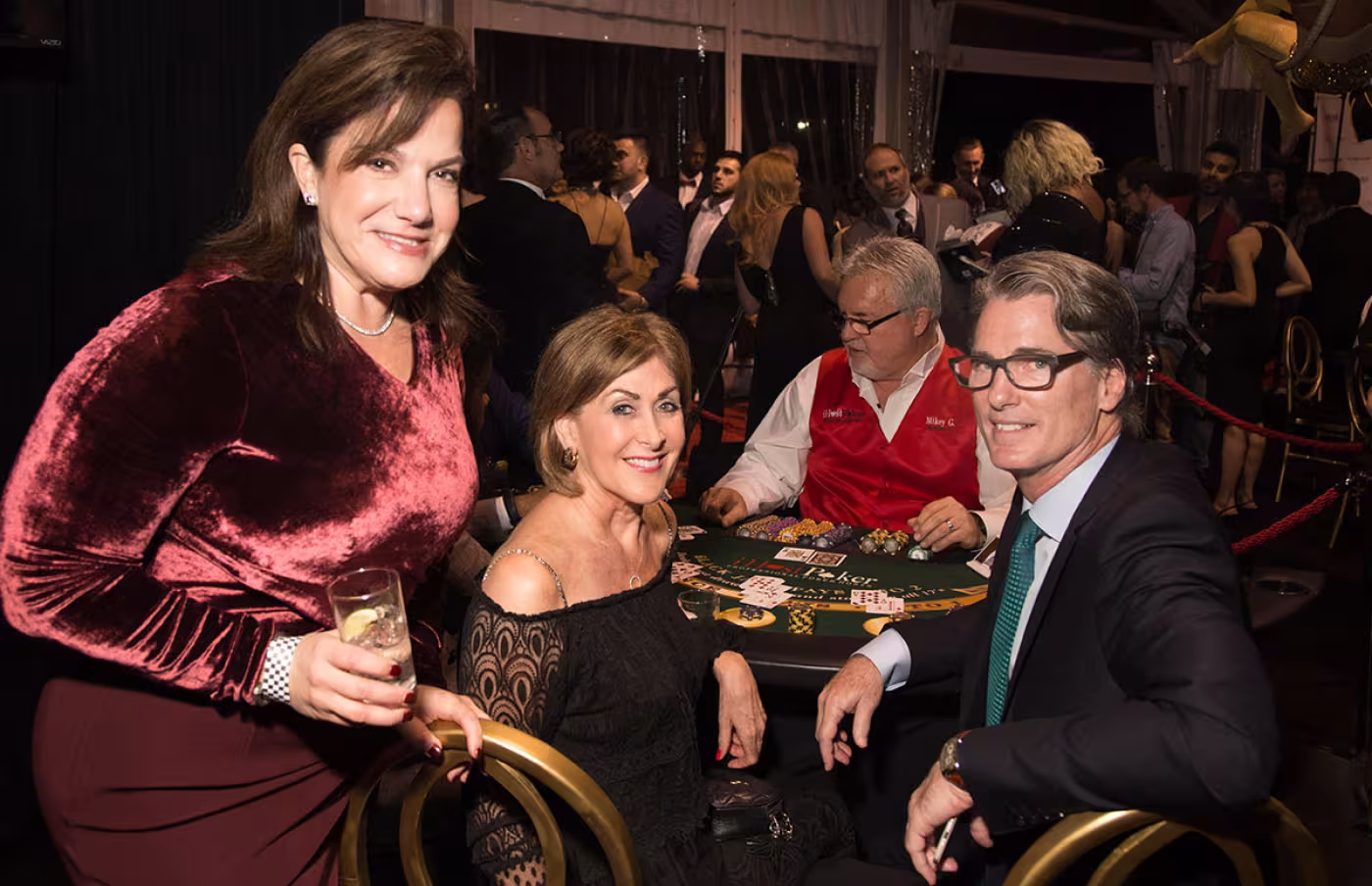 Kim Seline Trimble, Karen Winston and Chris Smith