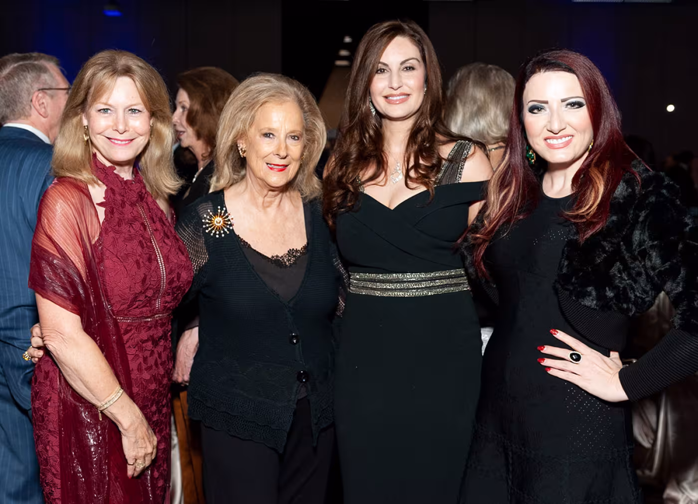 Cheryl Byington, Mary Ann McKeithan, Brigitta Kalai, Dr. Yasmine Haddad