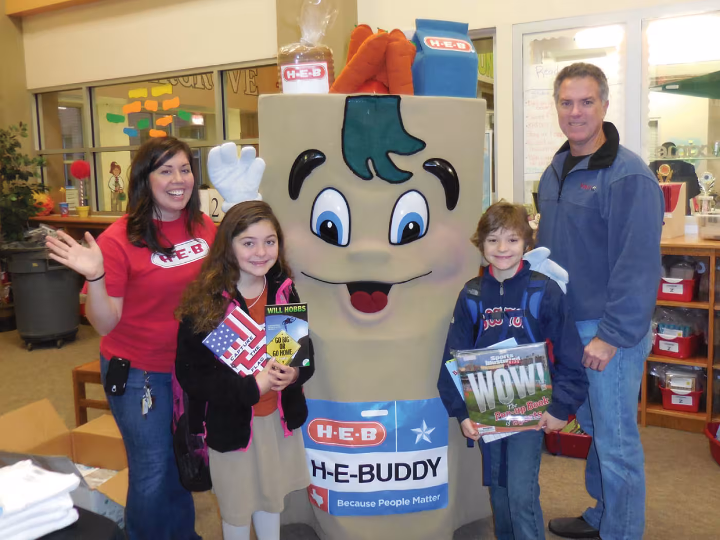 Meagan Galbraith, Ariana Luman, Zane Luman, John Luman