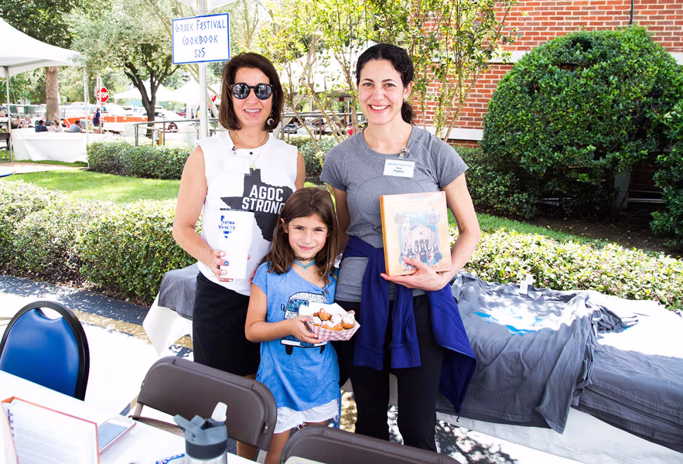 Evy Pappas, Adonia Cokinos, Chloe Cokinos,