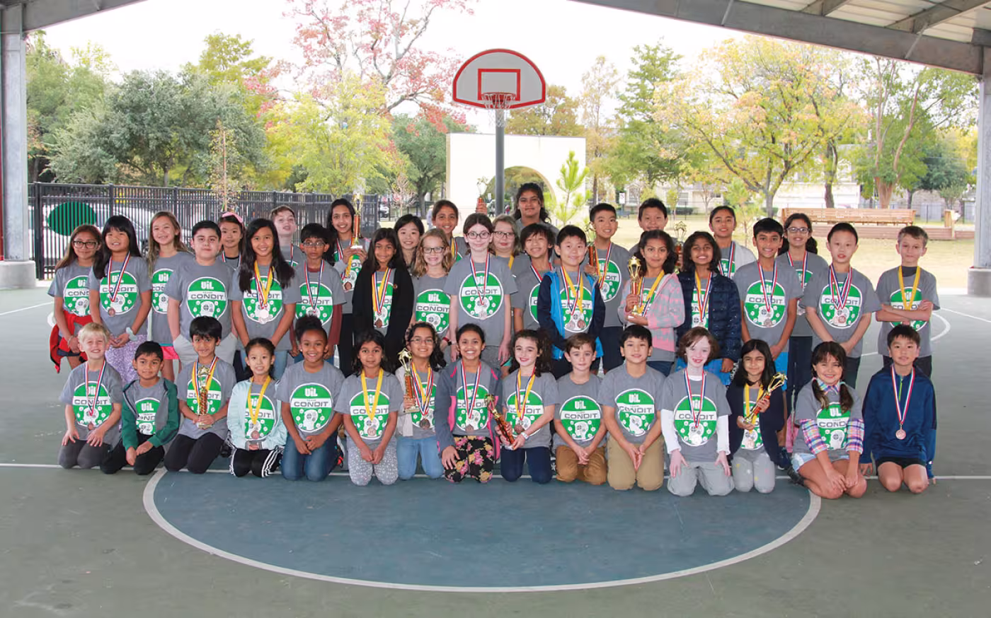 Condit Elementary's UIL team