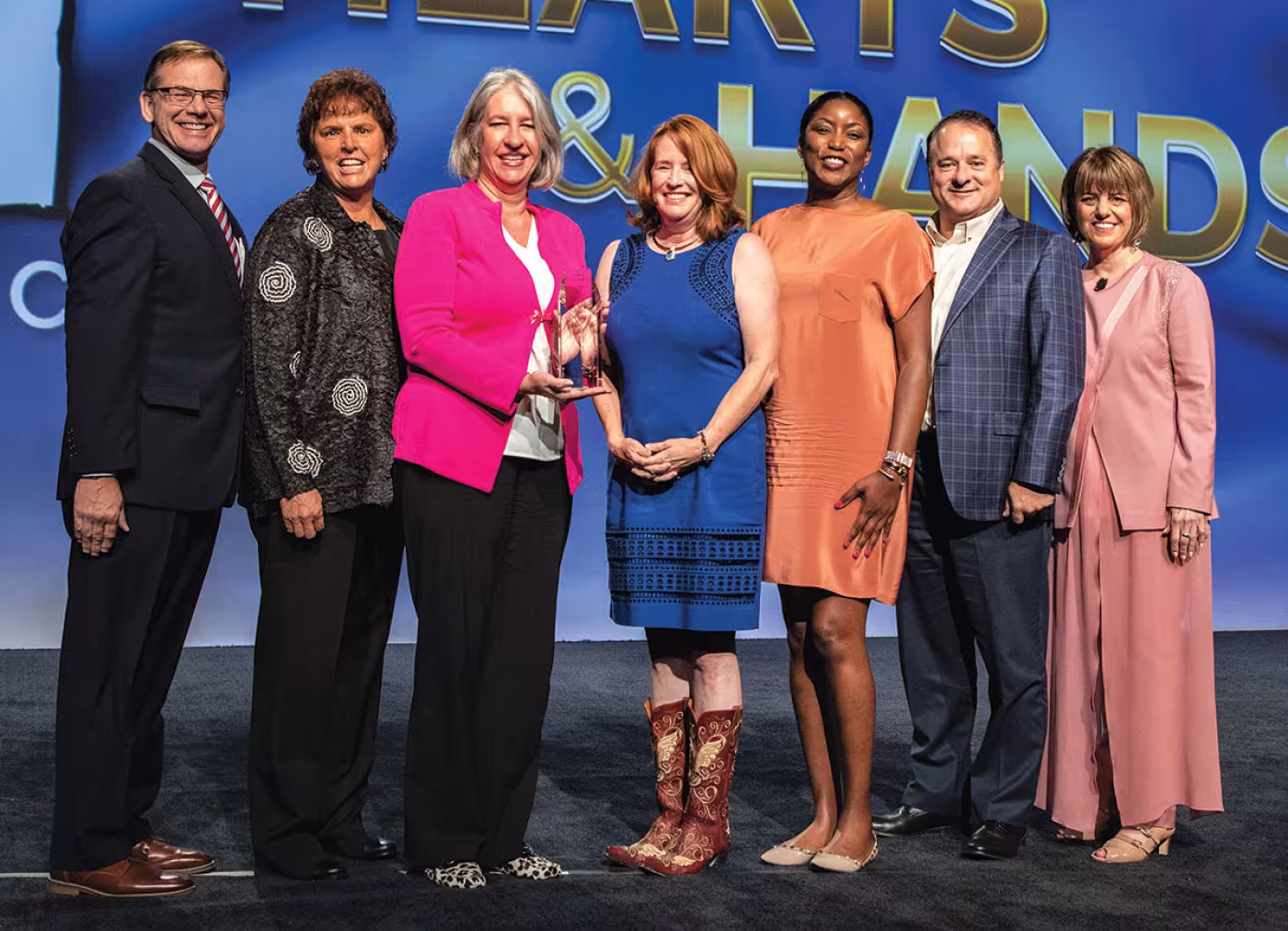 Rick Barbieri, Karen LaFleur, Tanya Gee, Debbie Adams, Kimberlyn Clarkson, Tim Smith, Sheila Musolino