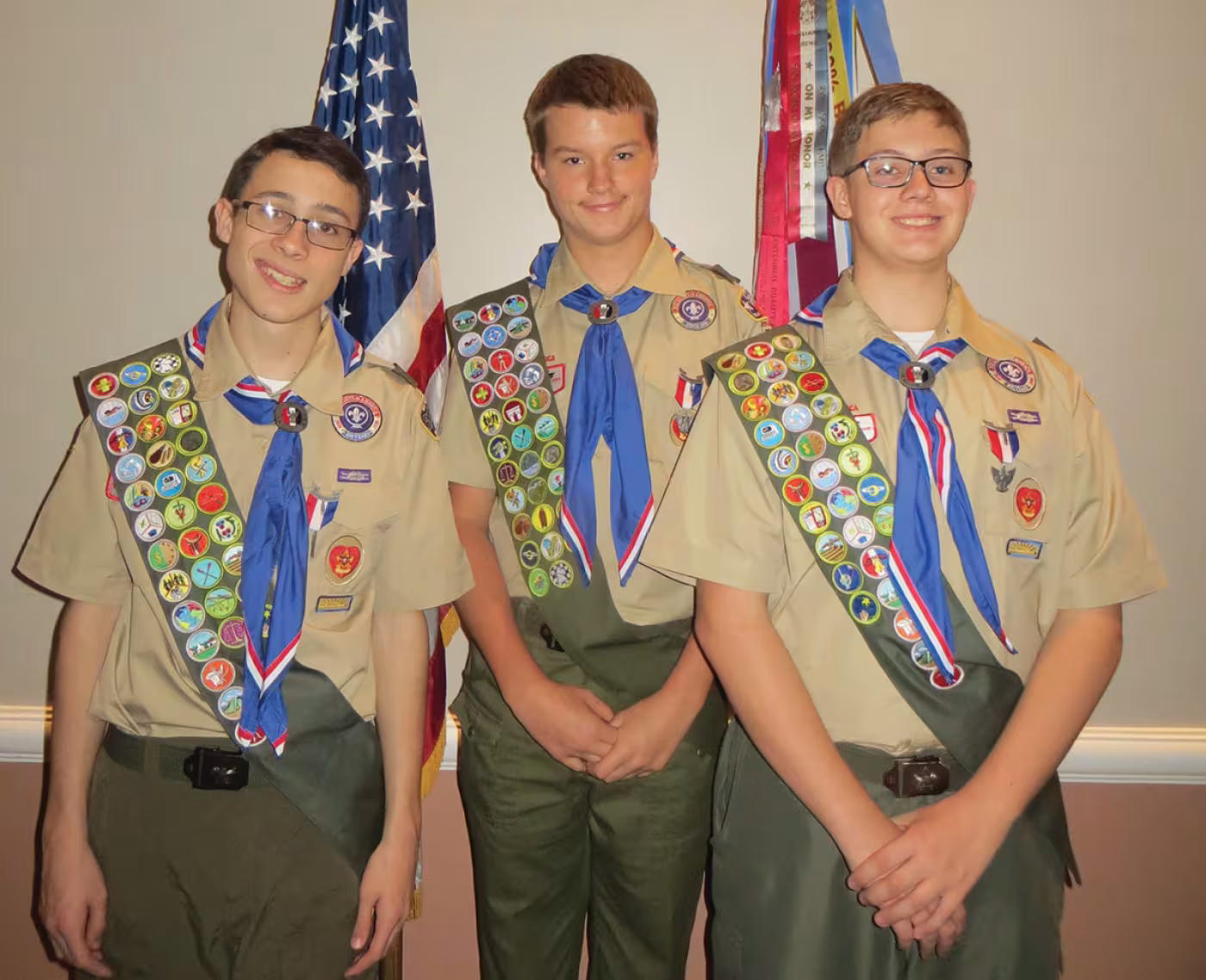 Charles Deltz, Dylan Terrell, David Deltz