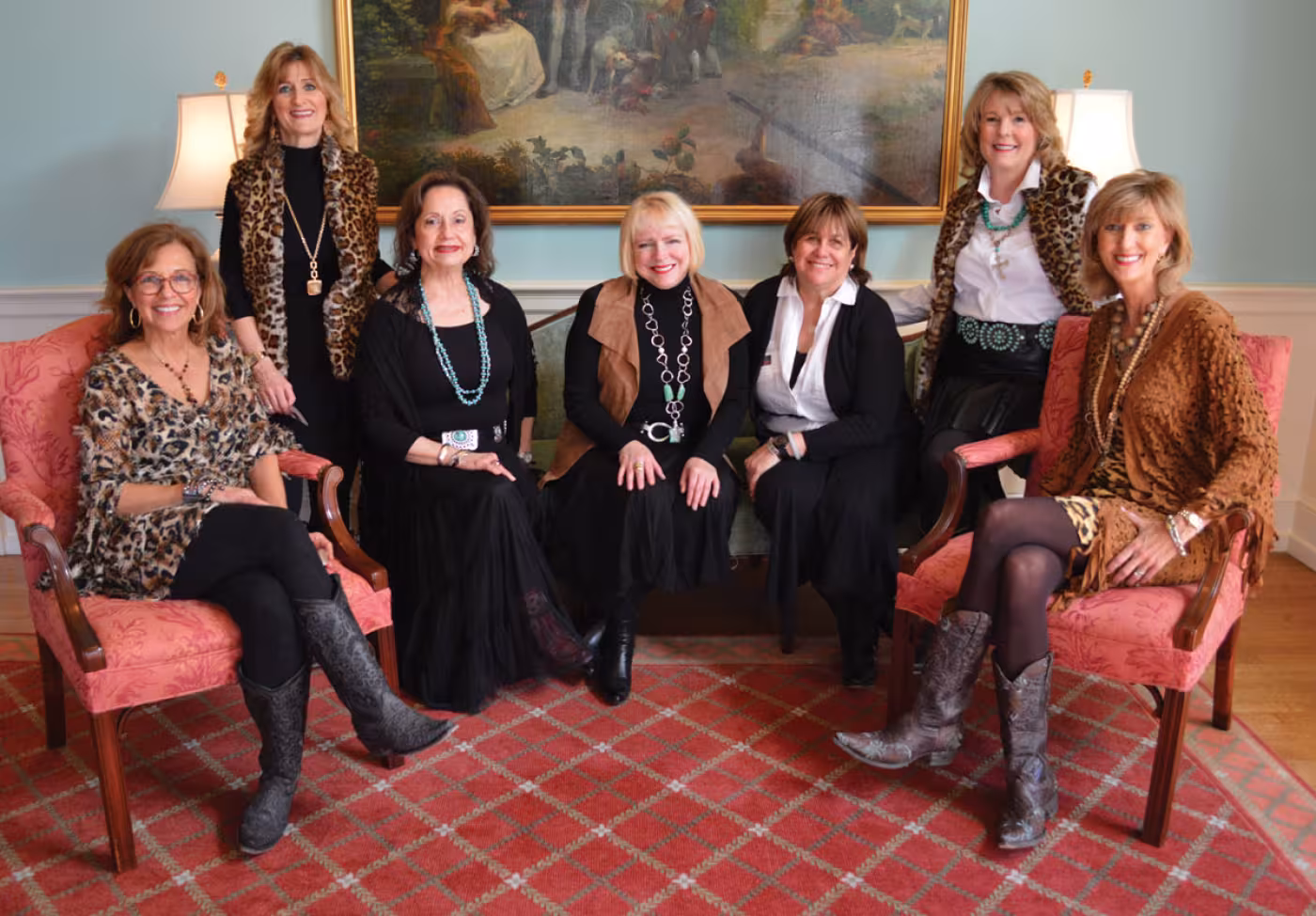 Waynette Brunkhorst, Nancy Nunnery, Diana Greenwood, Leila Perrin, Ellen Kirby Joe, Deana Crawford, Karen Ross