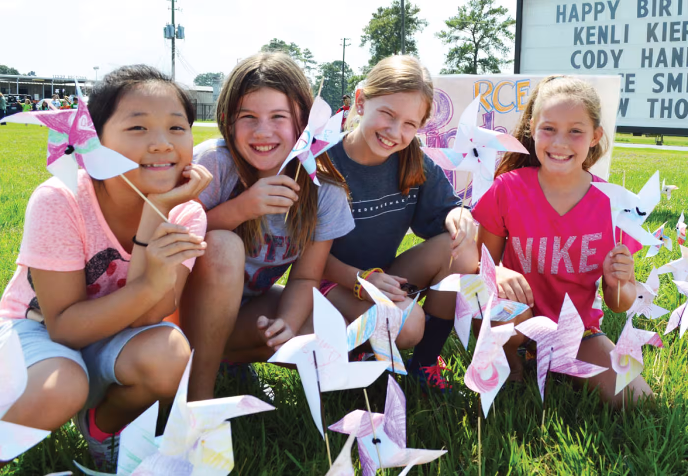 Layla Walker, Lina Kim, Chloe Popkin, Carolyn Briggs