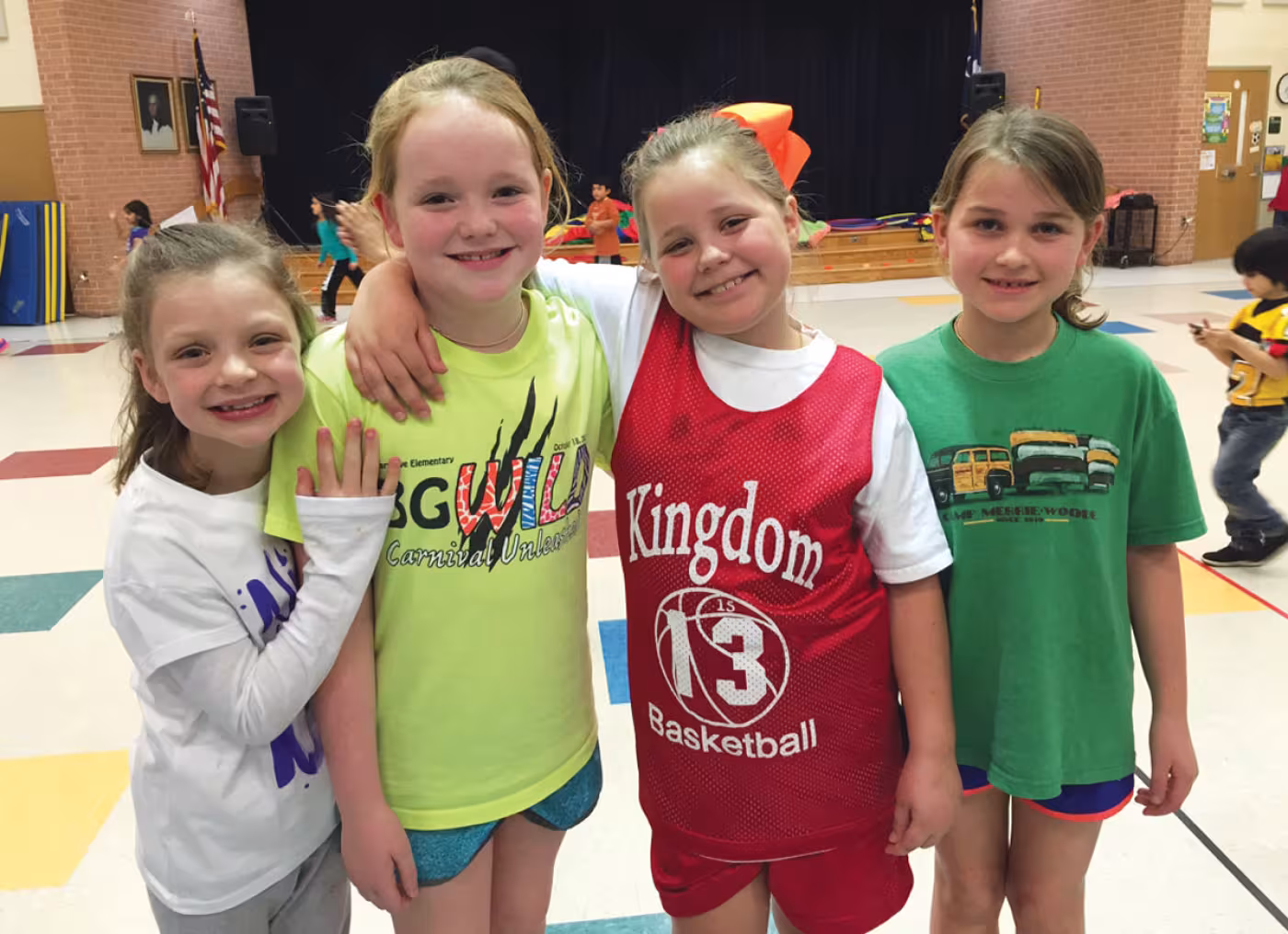 Hailey Economides, Olivia Rissmiller, Lauren McMackin and Marie Knolle