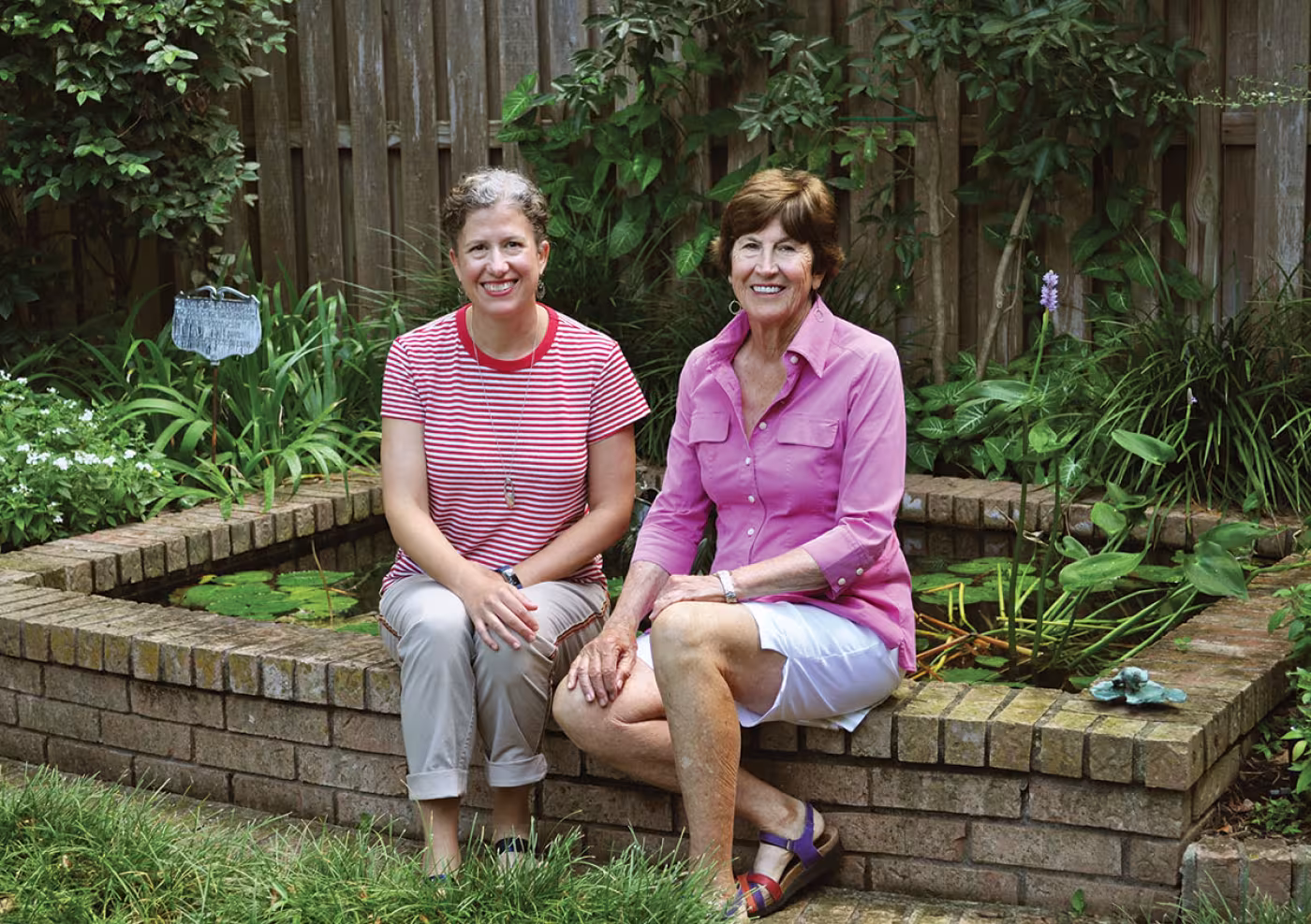Sarah Flournoy (left) and mom Ruth Flournoy