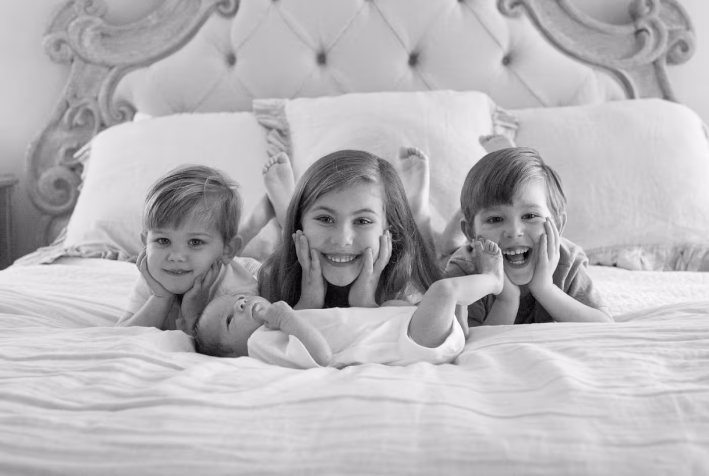 Caroline Aston, Davis Aston, Thompson Aston, Brooks Aston