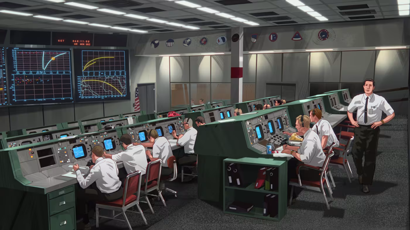 NASA mission control